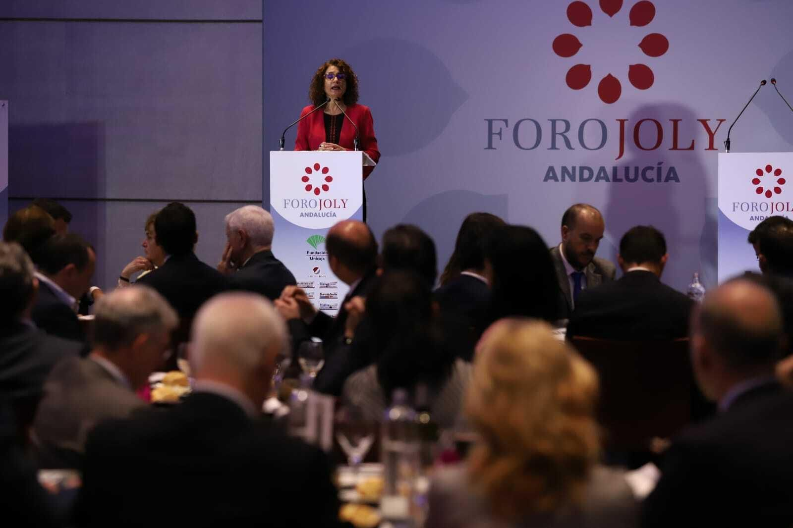 Las fotos del Foro Joly con María Jesús Montero