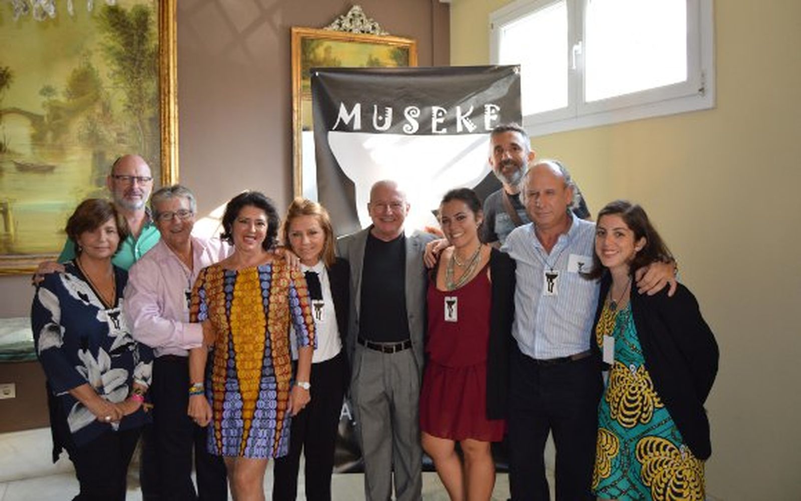 Loreto Villar, Bernard Roters, Martín Torres, Carmen Gil de Haza, Tonia Villalba, Andrés Ramos, Marina Bueno, Tino Pérez, Javier Martín y Elisa Ramos.

Foto: Ignacio Casas de Ciria