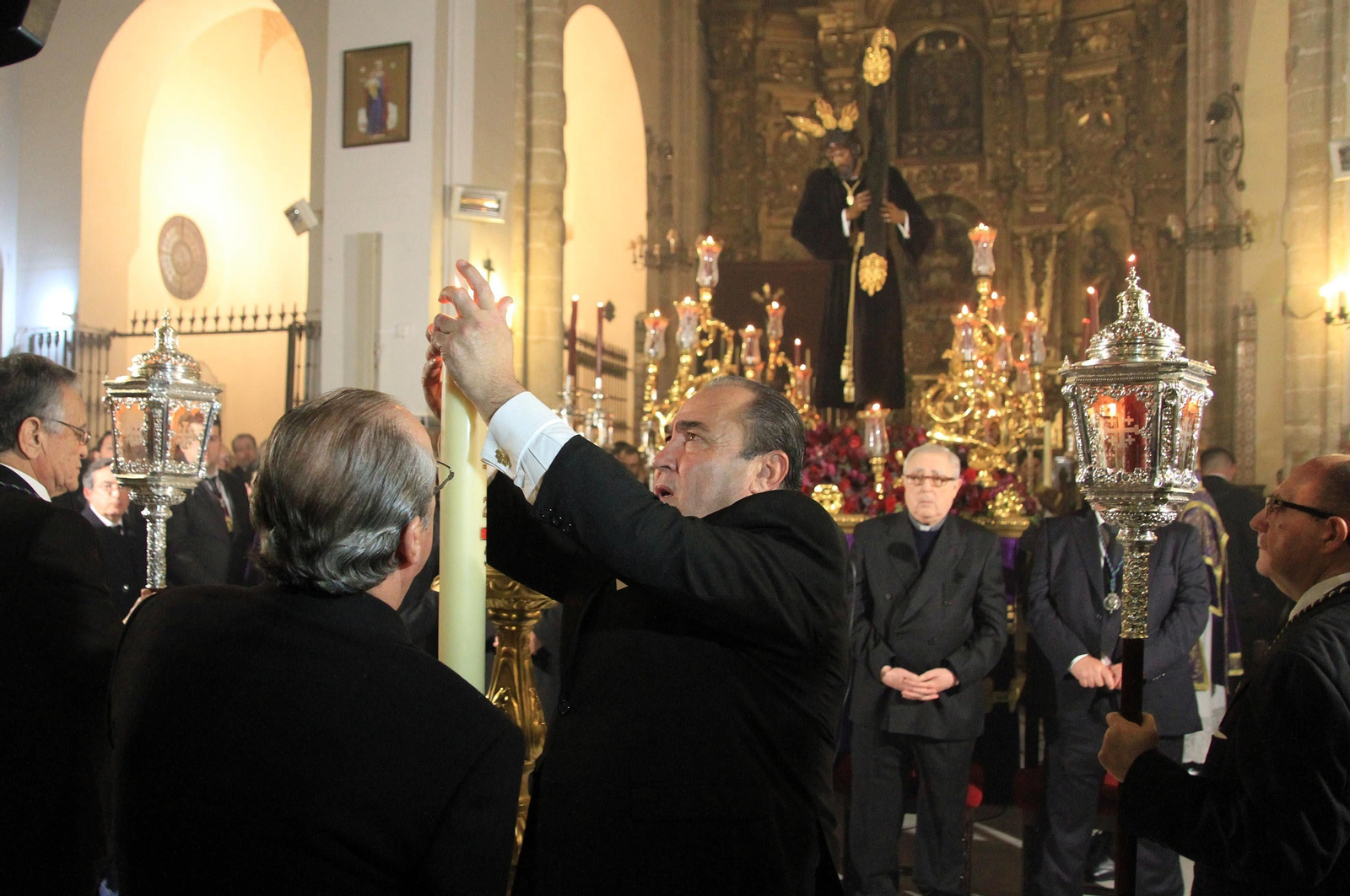 Imágenes del Vía Crucis Oficial de la Semana Santa presidido por el Señor de Pasión