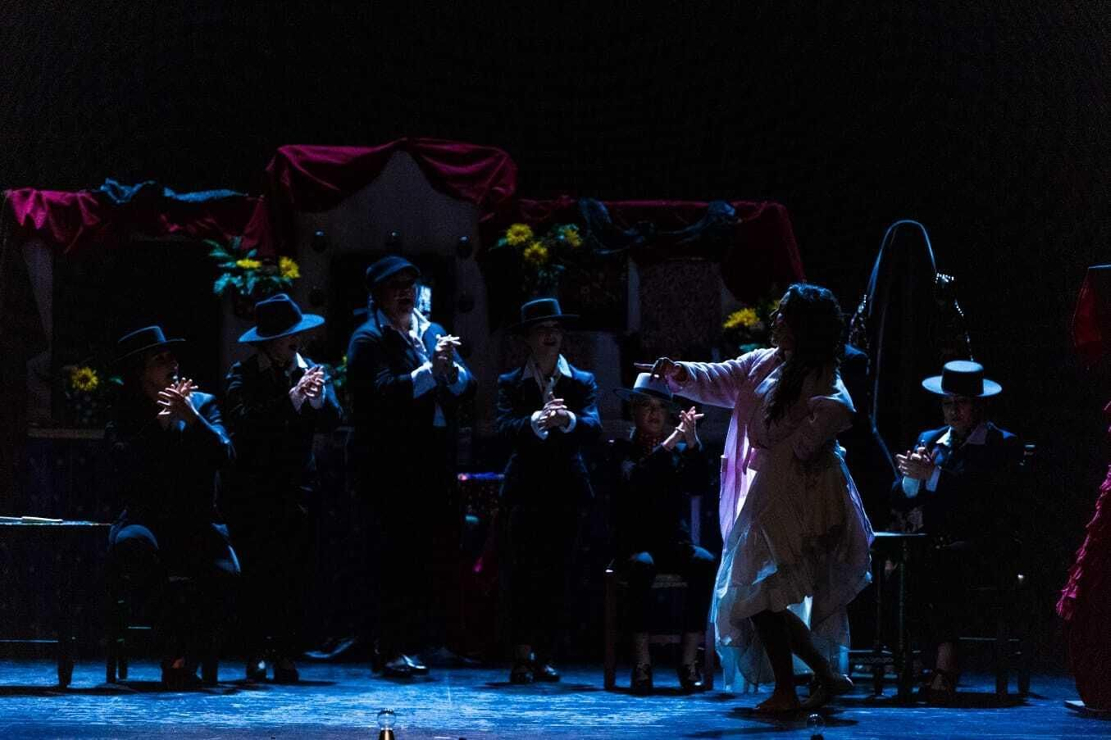 El espectáculo 'La Faraona', en el Teatro de las Cortes