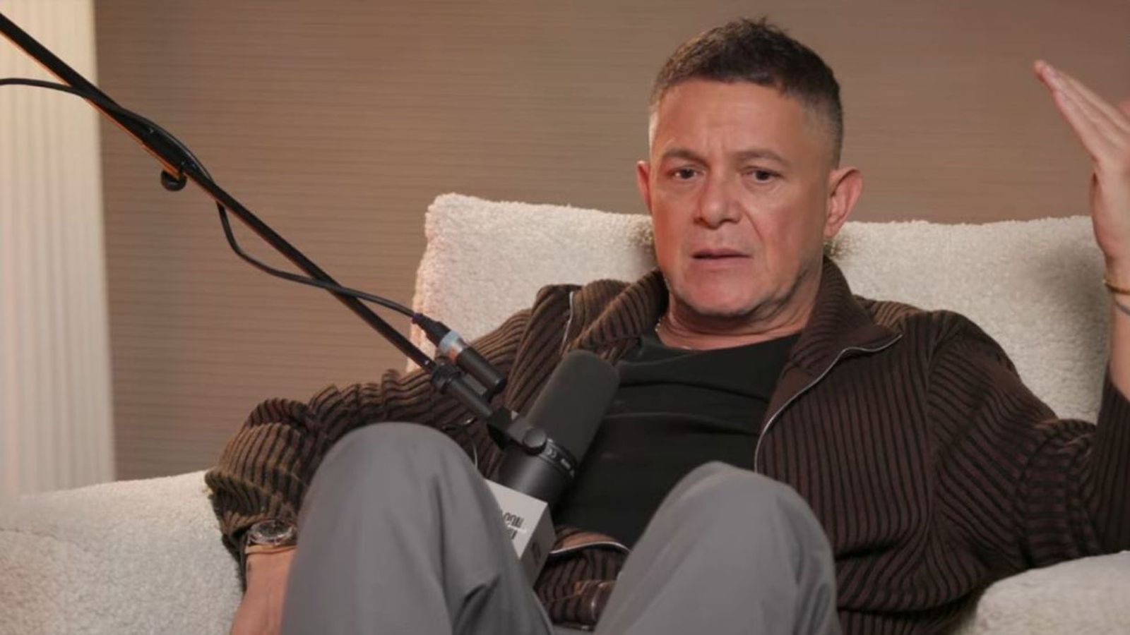 Alejandro Sanz en el podcast de Vicky Marín Berrocal