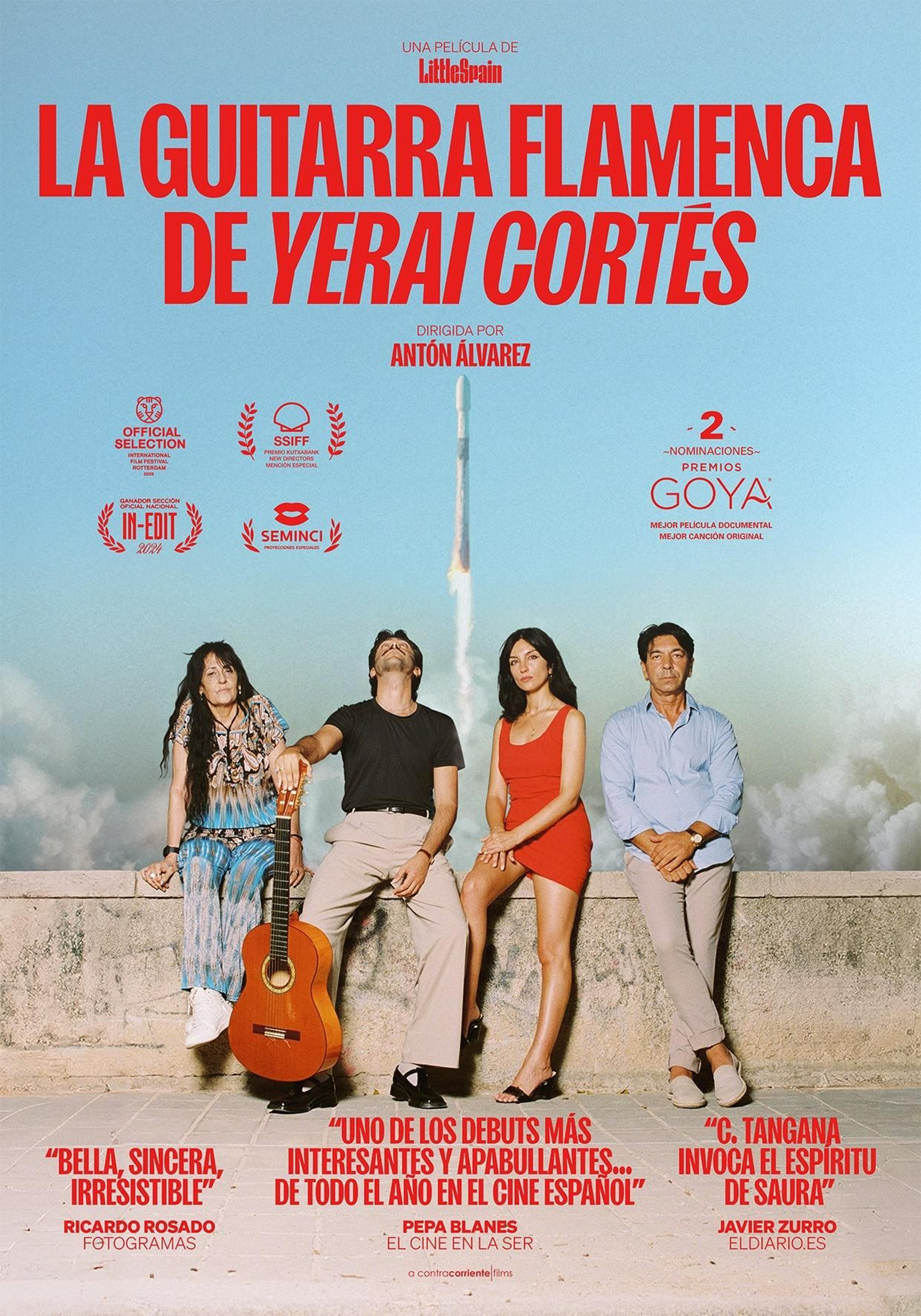 Cartel del documental 'La guitarra flamenca de Yerai Cortés'.