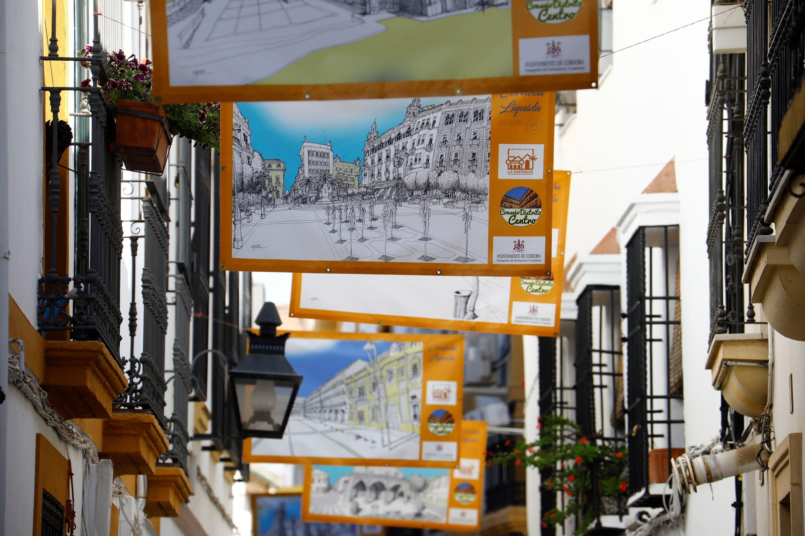 La calle Imágenes de Córdoba se llena de arte, en fotografías