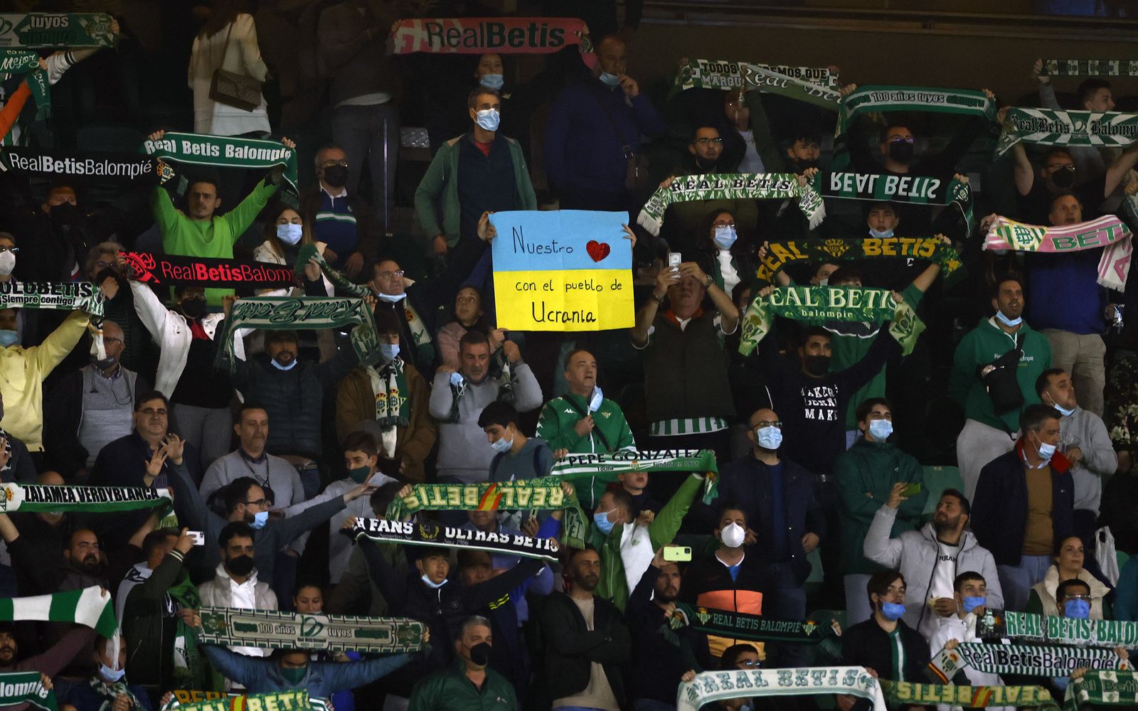 Las imágenes de Betis-Zenit