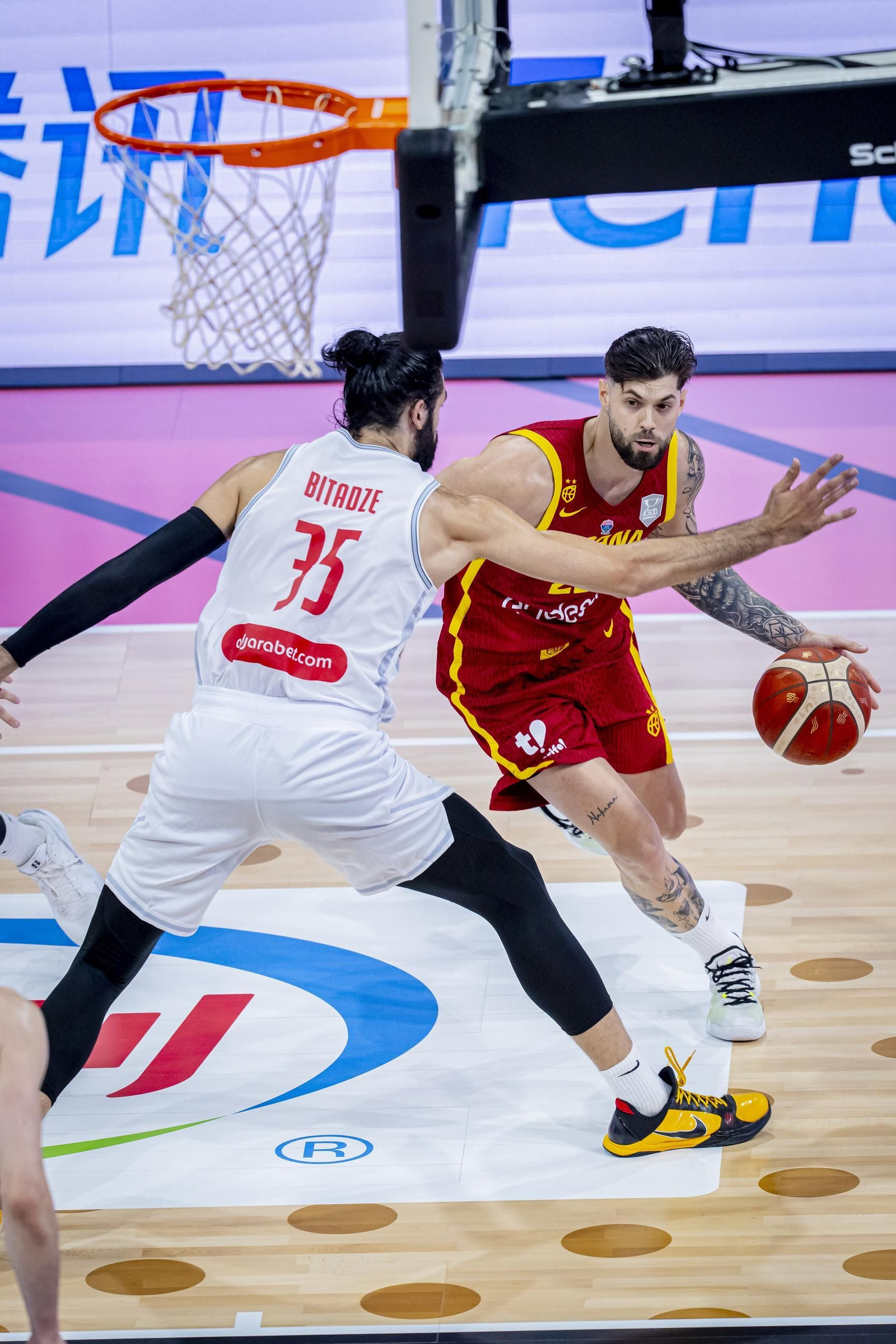 Las fotos del Georgia - España de baloncesto