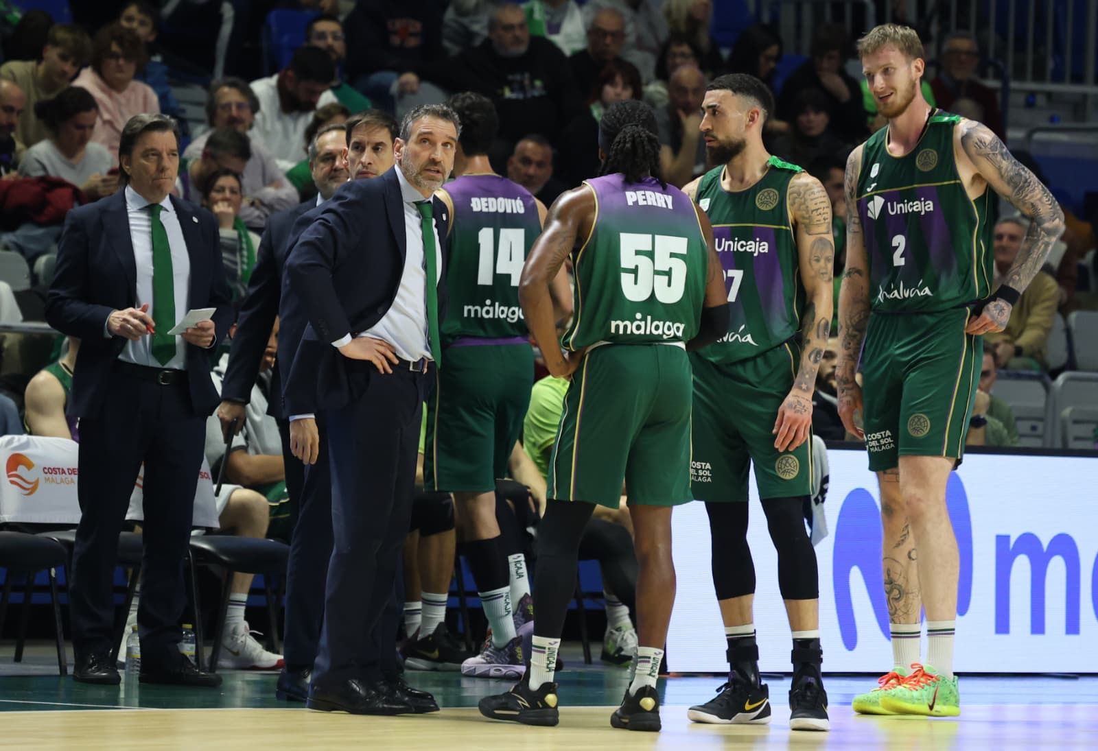 El Unicaja-Elan Chalon, en fotos