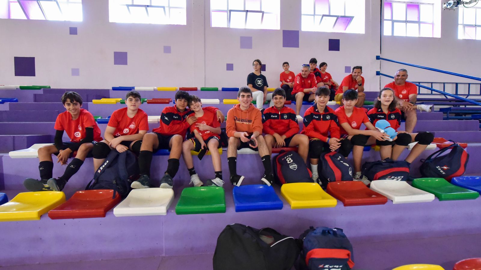 Las fotos de la segunda jornada del Campeonato de Andalucía infantil masculino de voleibol en La Línea