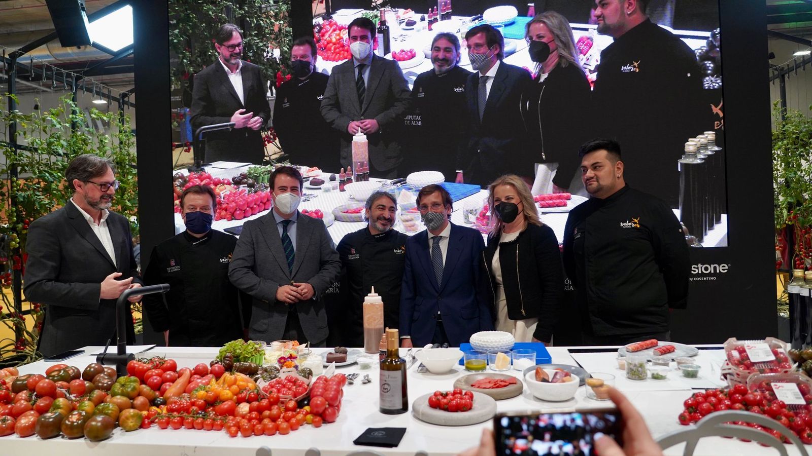 El stand de Sabores Almería en Madrid Fusión 2022.