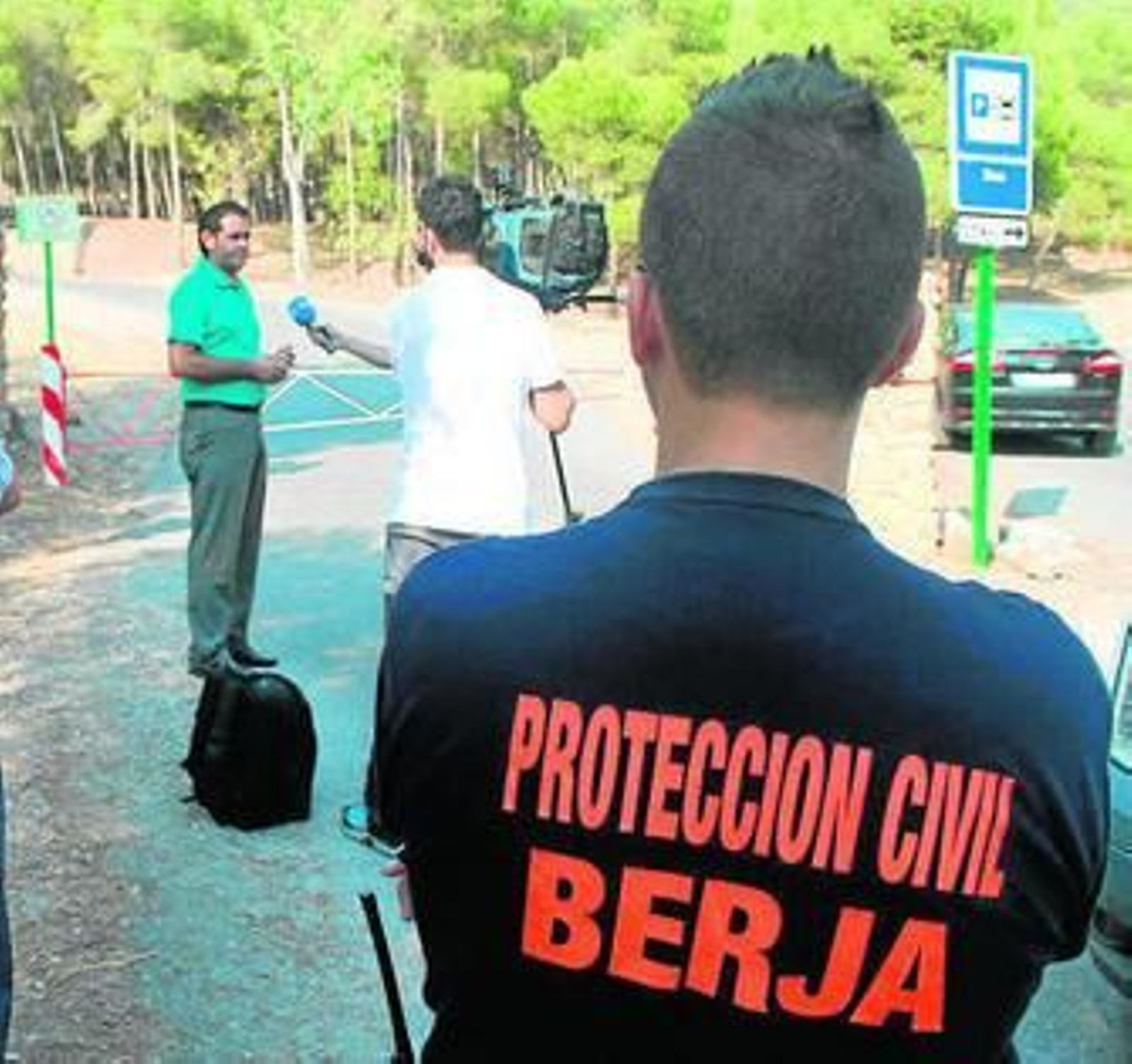 Televisión Española entrevista al alcalde de Berja el año pasado.