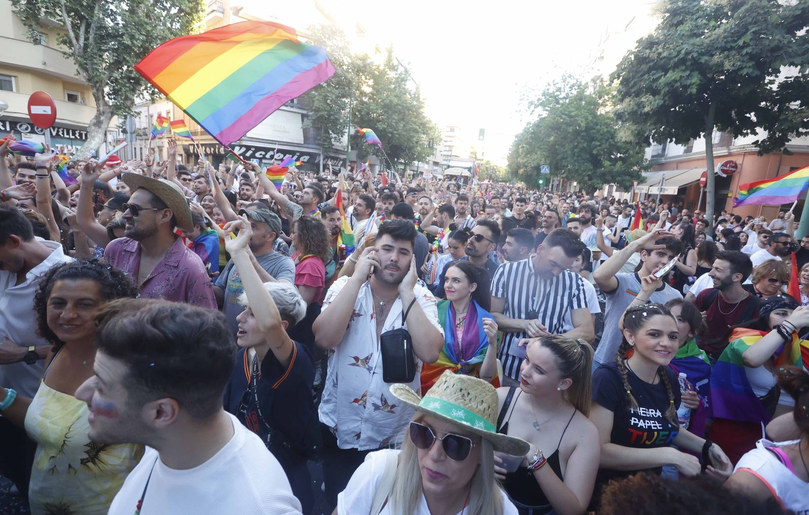 Las imágenes de la cabalgata del orgullo en Sevilla  2022