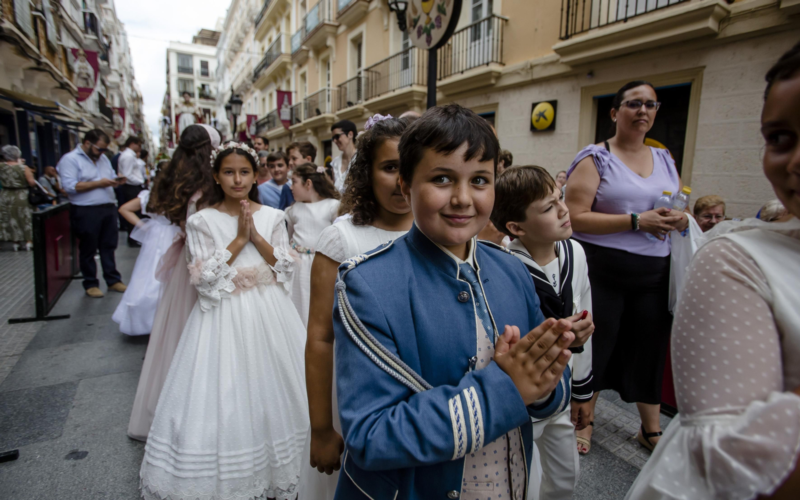 Las imágenes de la procesión del Corpus
