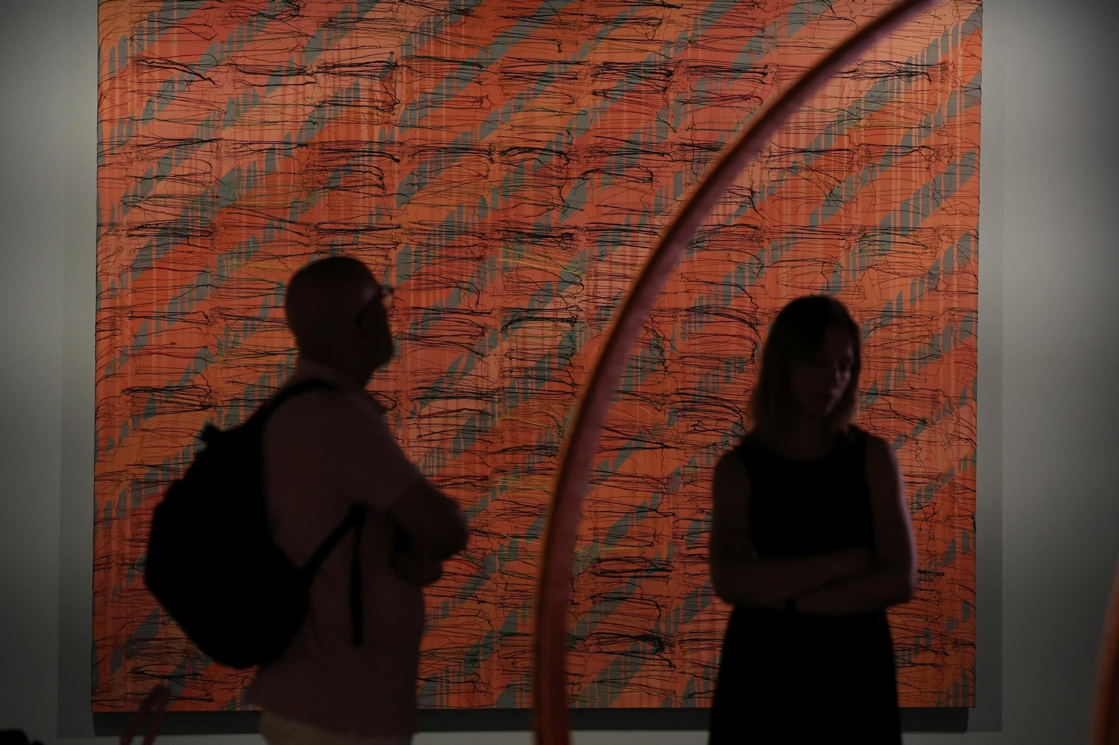 El Museo Pompidou de Málaga inaugura la exposición 'Miradas de artista', en imágenes