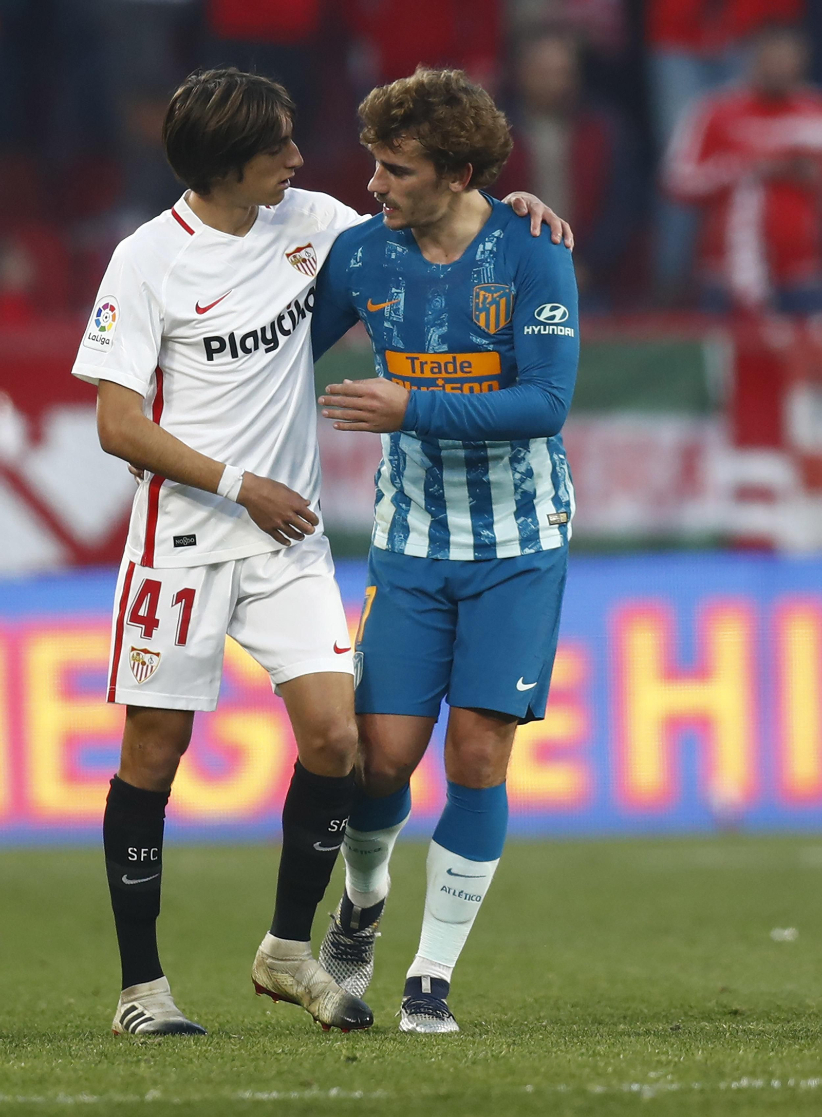 El Sevilla FC-Atlético de Madrid, en imágenes