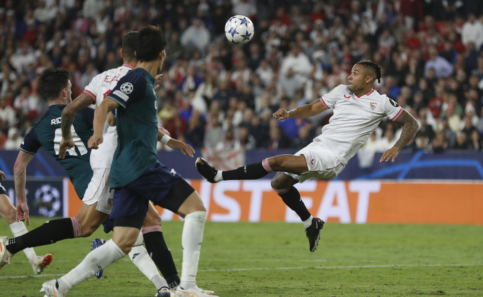 Las fotos del Sevilla-Arsenal