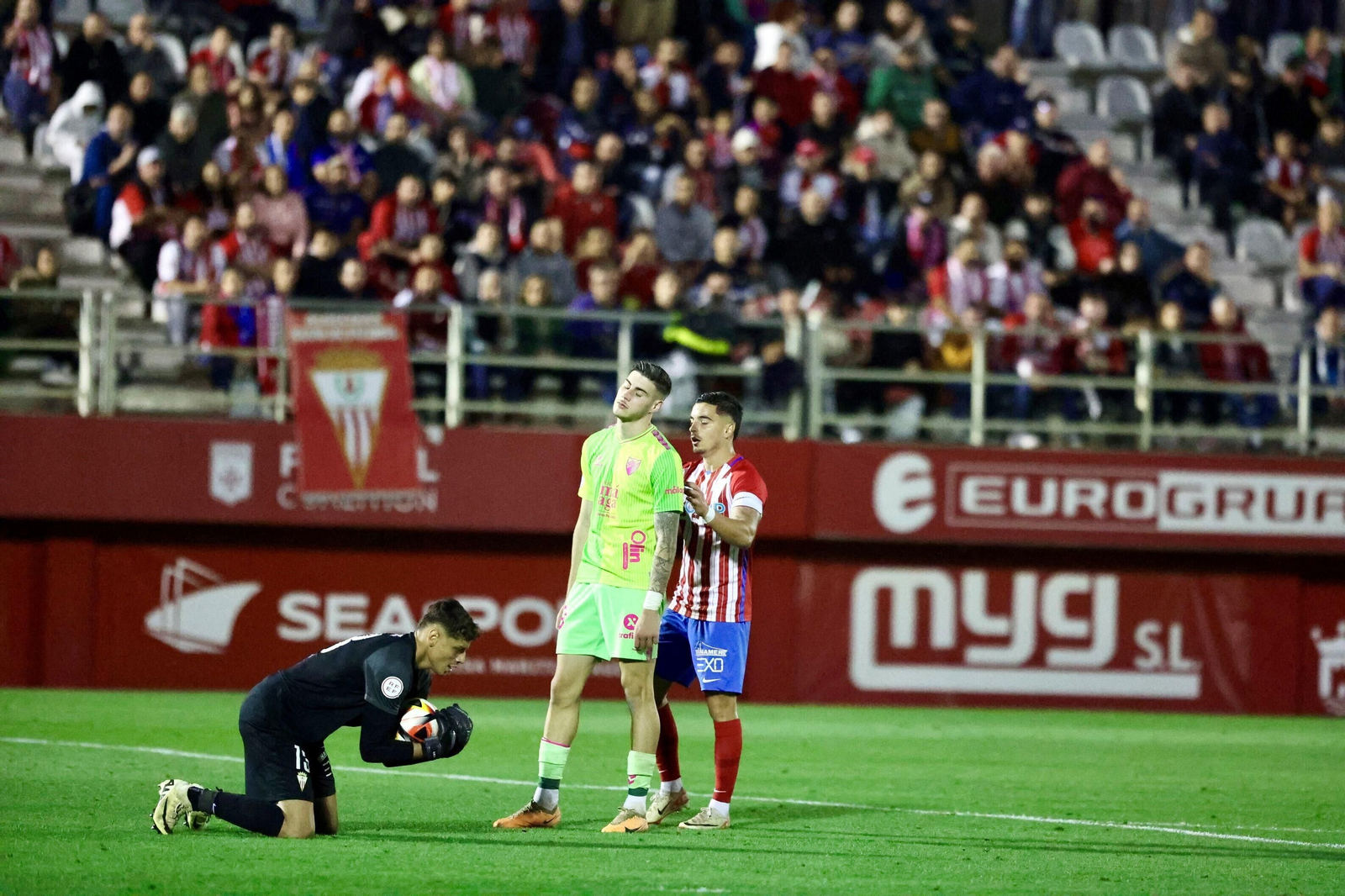 El Algeciras - Málaga CF, en fotos
