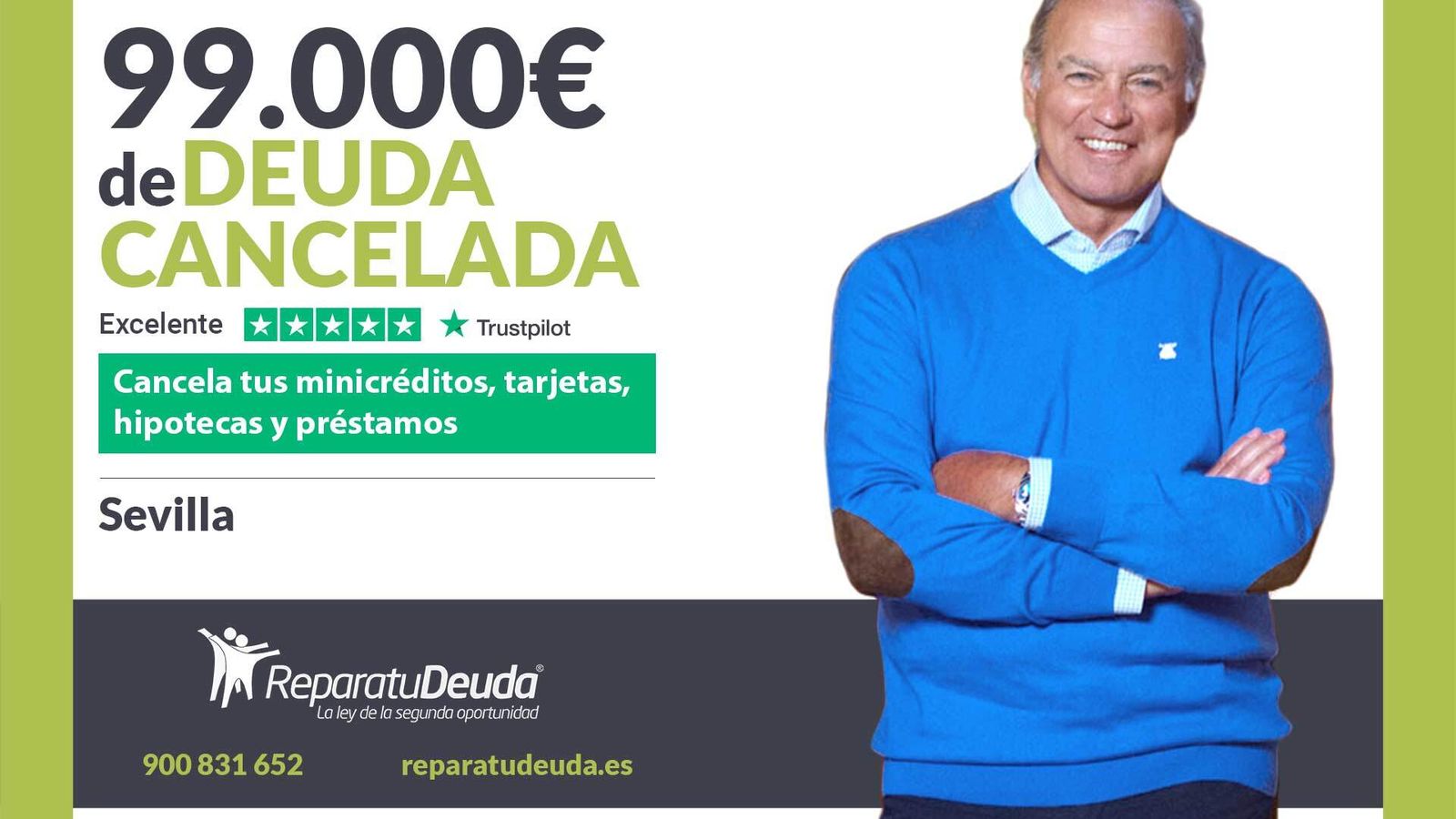 Bertín Osborne, nueva imagen de Repara Tu Deuda.