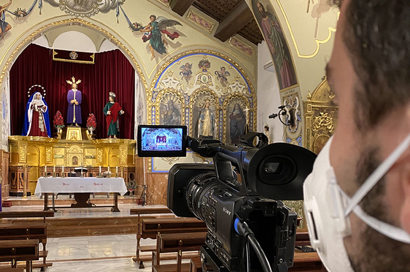 Retransmisión por streaming de la Hermandad de Santa Genoveva.