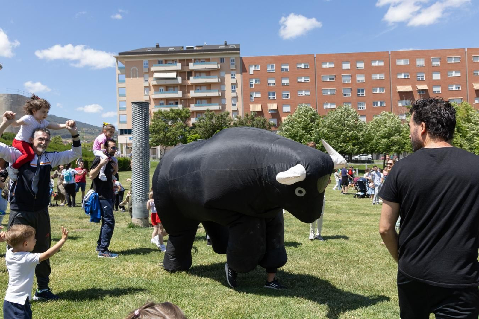 Domingo en las fiestas del barrio del Bulevar.
