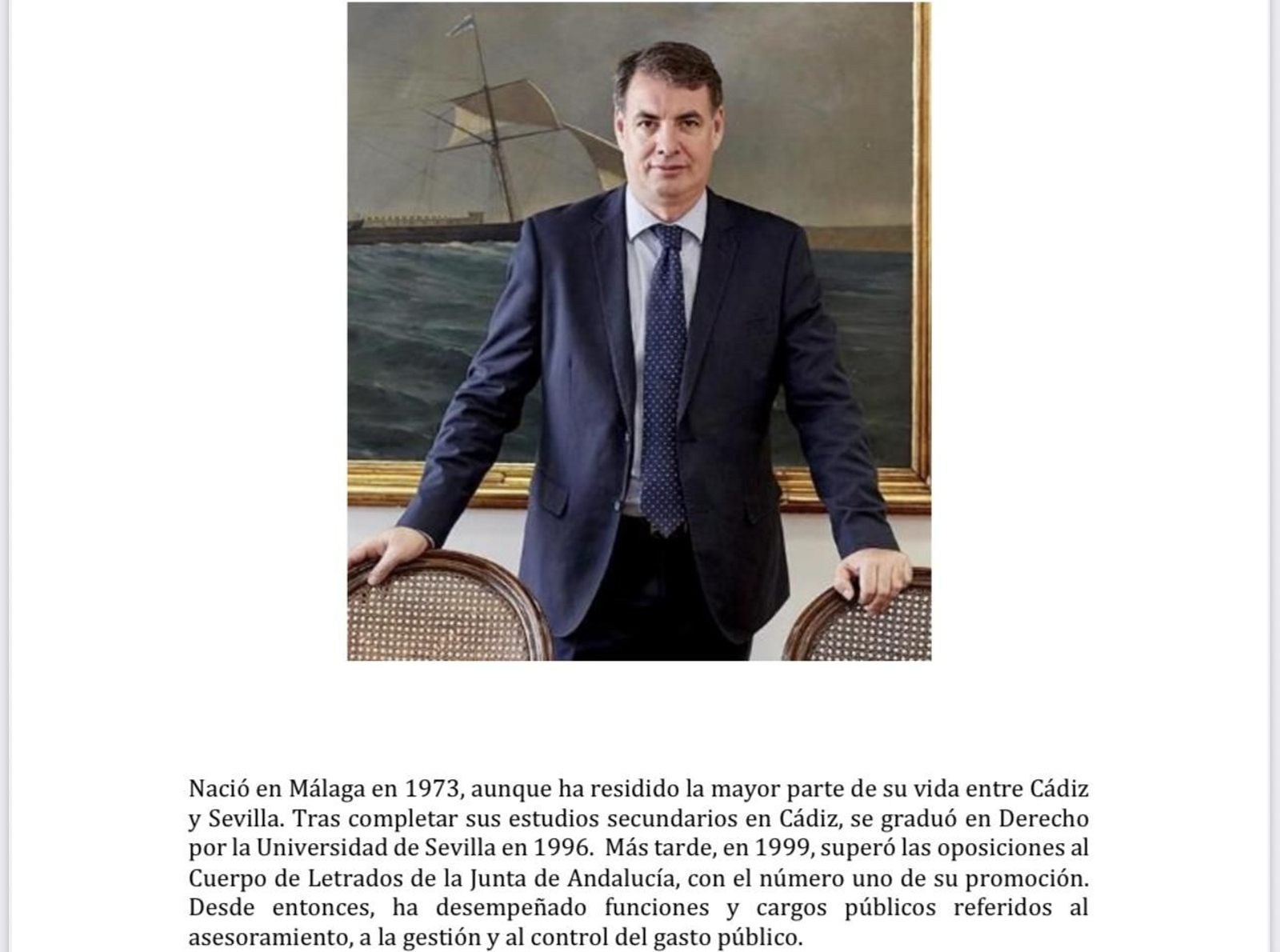 Detenido el expresidente de la SEPI, exalumno de San Felipe