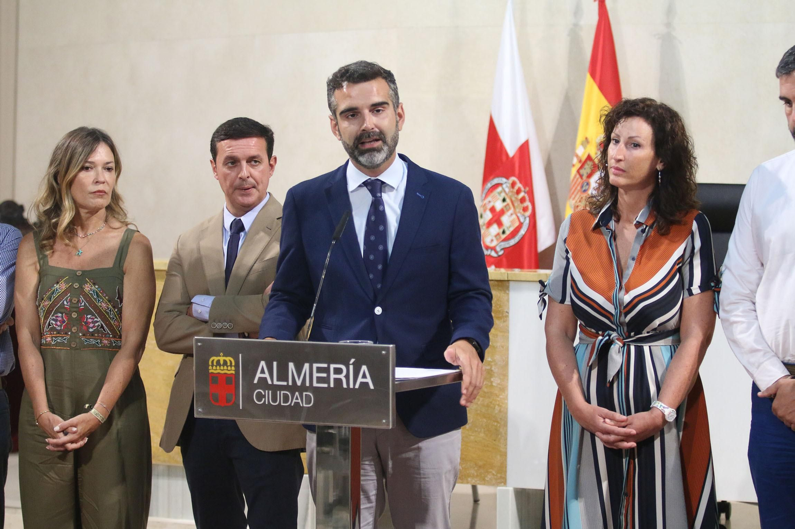 Las imágenes de la despedida de Ramón Fernández-Pacheco como alcalde de Almería