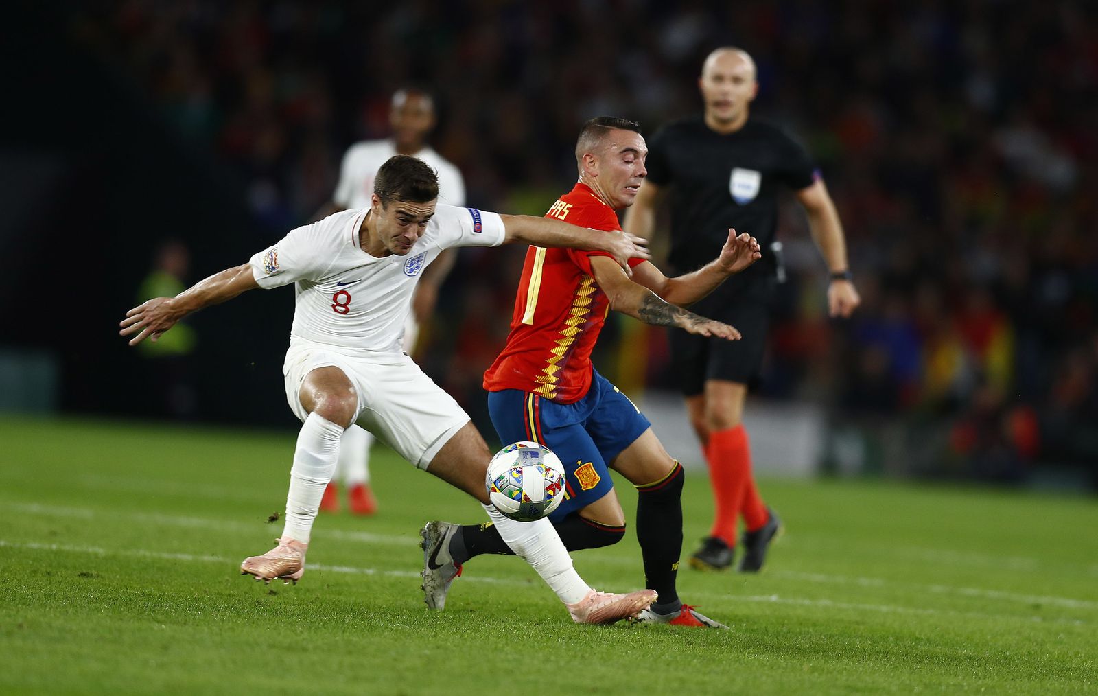 Las imágenes del España-Inglaterra