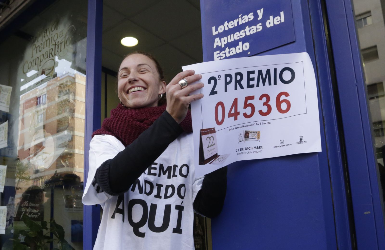 La celebración en las administraciones sevillanas, en imágenes