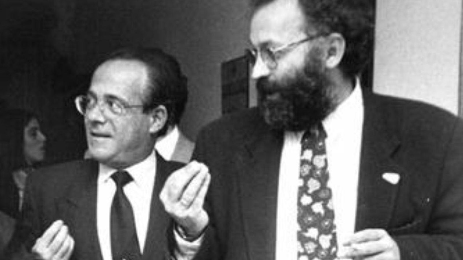 Hernán Díaz y Antonio Caraballo, en una imagen de 2004.