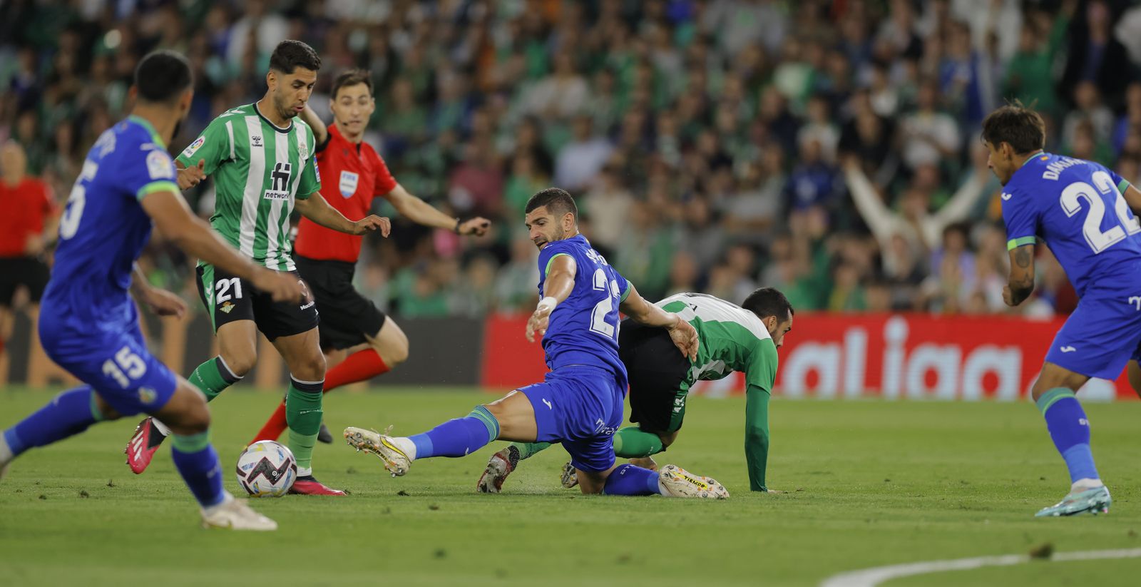 Las imágenes del Betis-Getafe