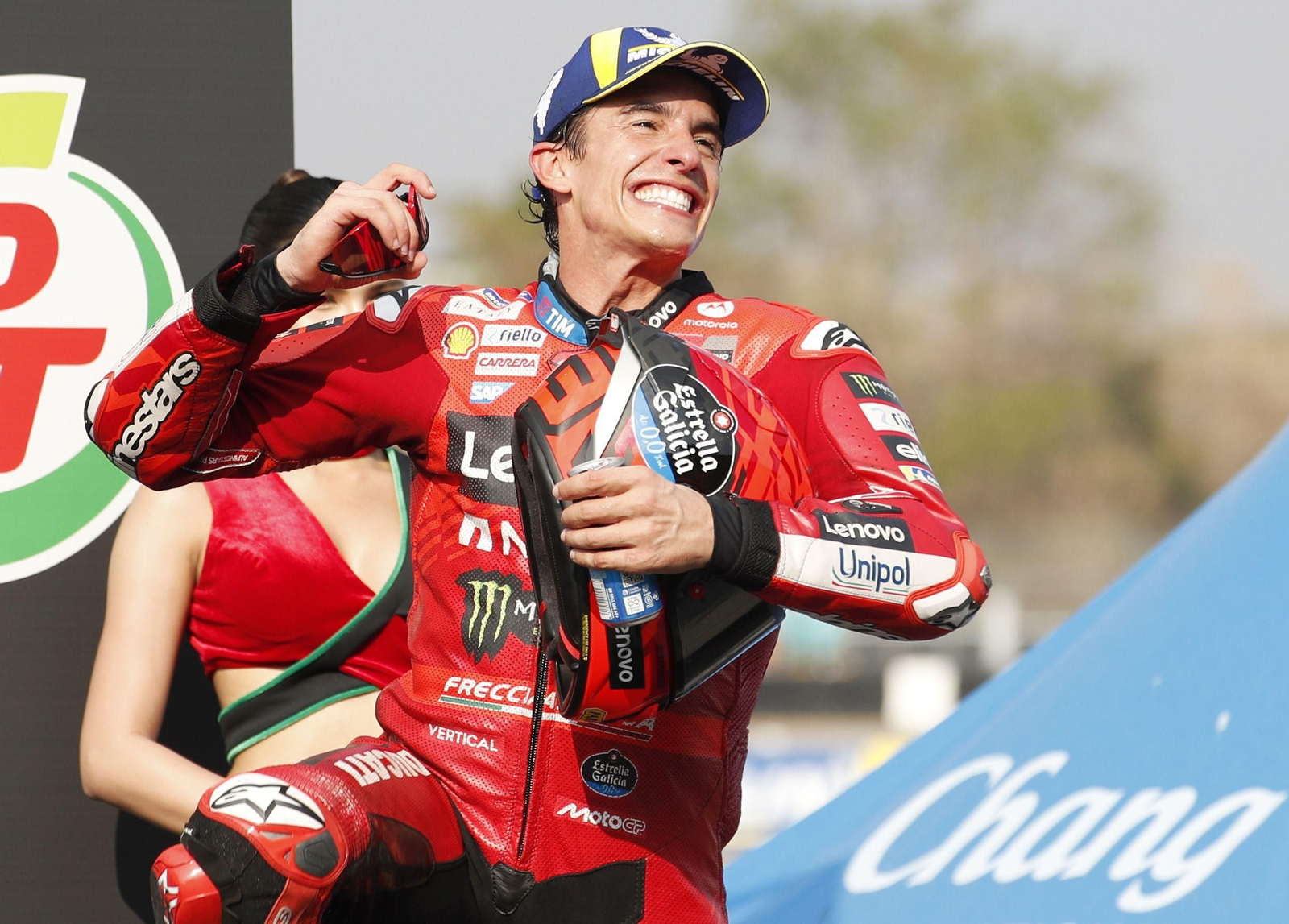 Las fotos del triunfo de Marc Márquez en Tailandia