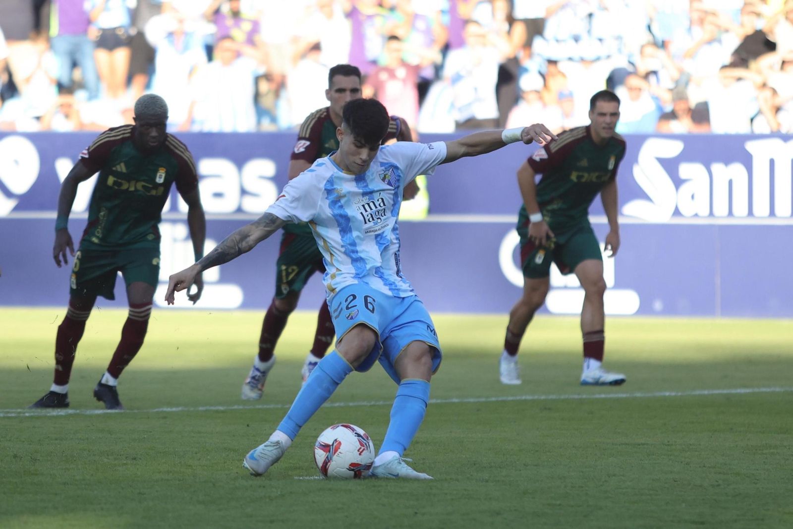 La etapa de Antoñito Cordero en el Málaga CF, en fotos