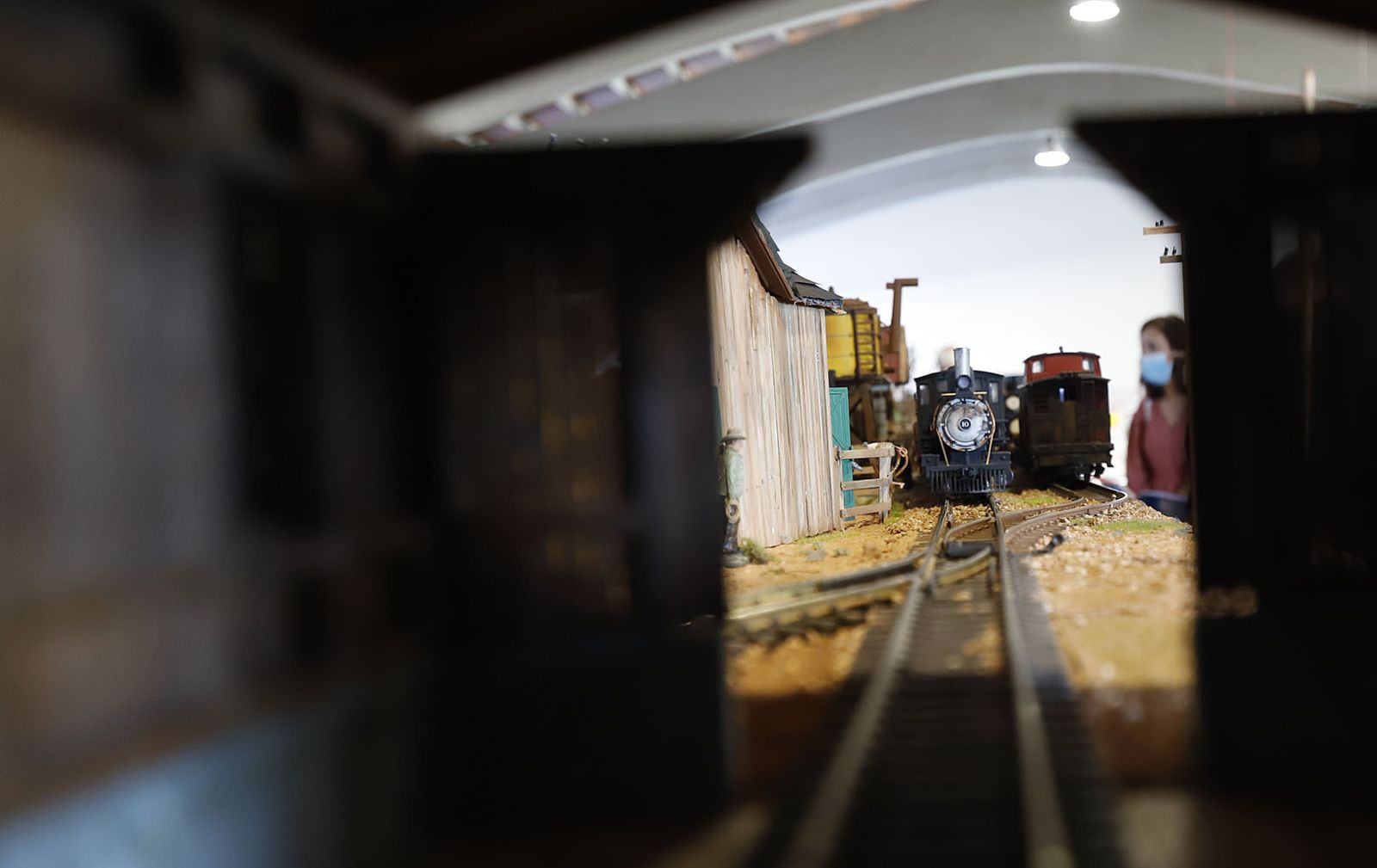 Imágenes de la exposición del 'Encuentro de Modelismo Ferroviario Huelva 2021',