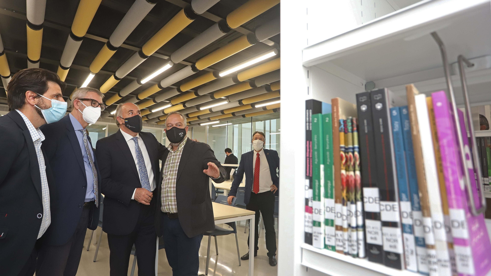 Fotos de la inauguración de la nueva Biblioteca del Campus Bahía de Algeciras