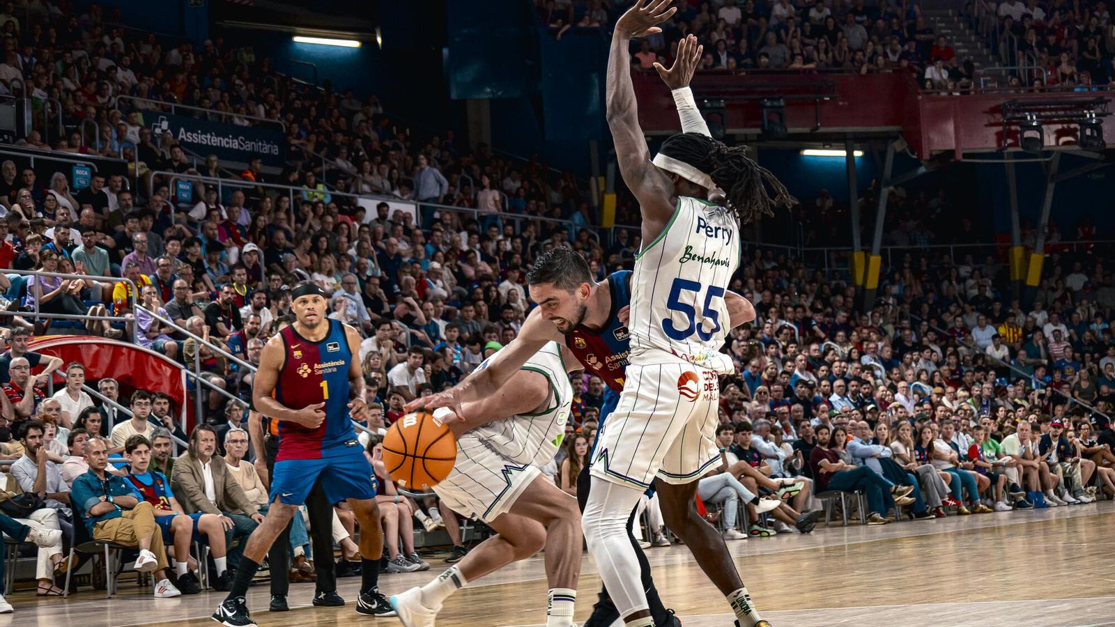 Las fotos del Barça-Unicaja, 2º partido del play off de la ACB