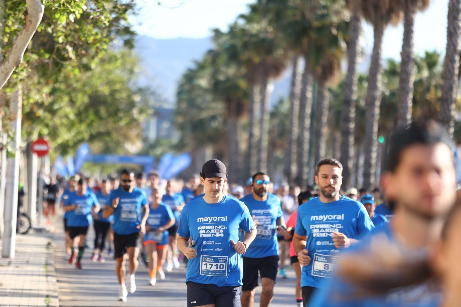 Las mejores fotos de la I Carrera Solidaria Mayoral de Málaga