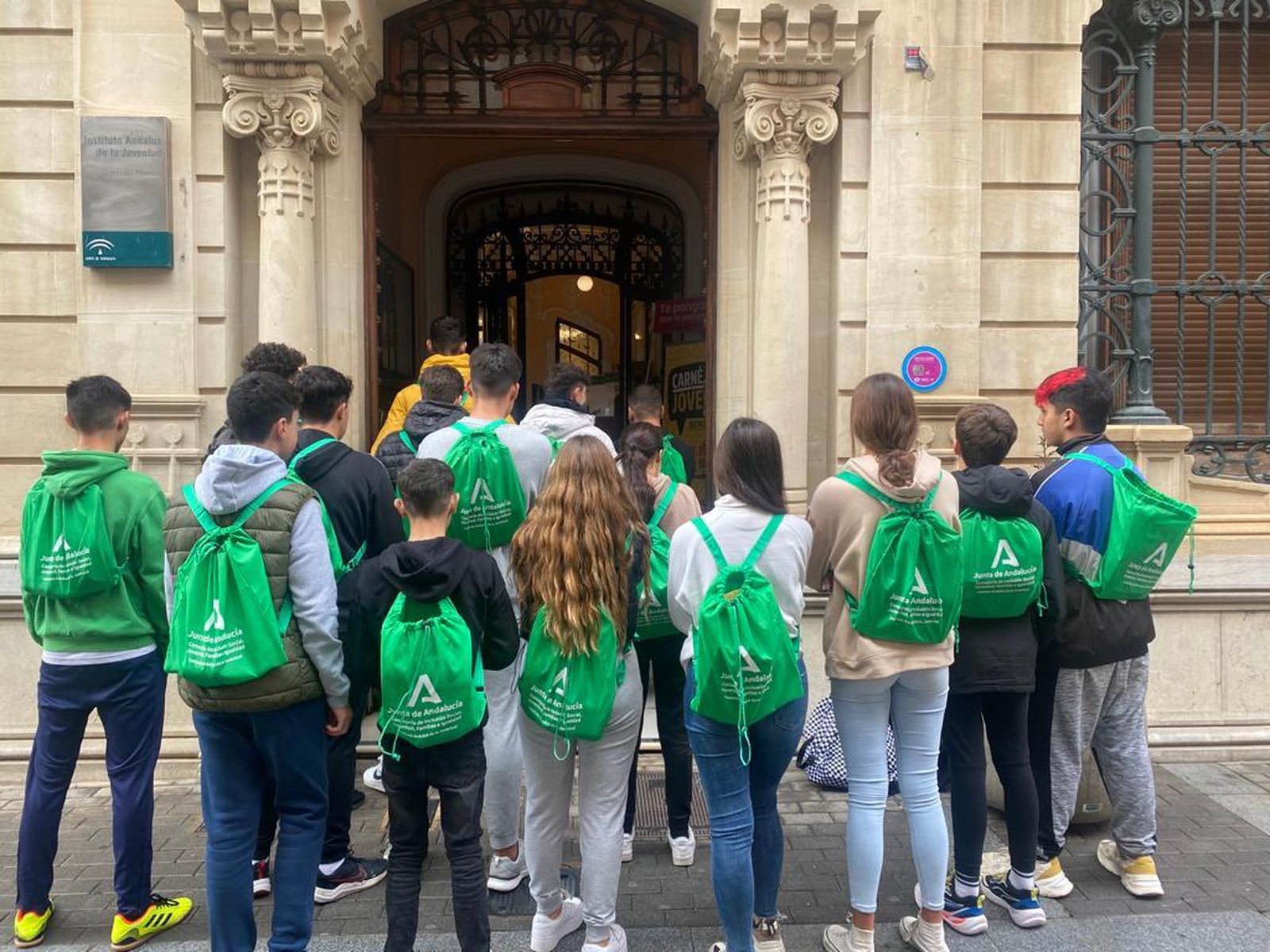 Instituto Andaluz de la Juventud de Huelva.