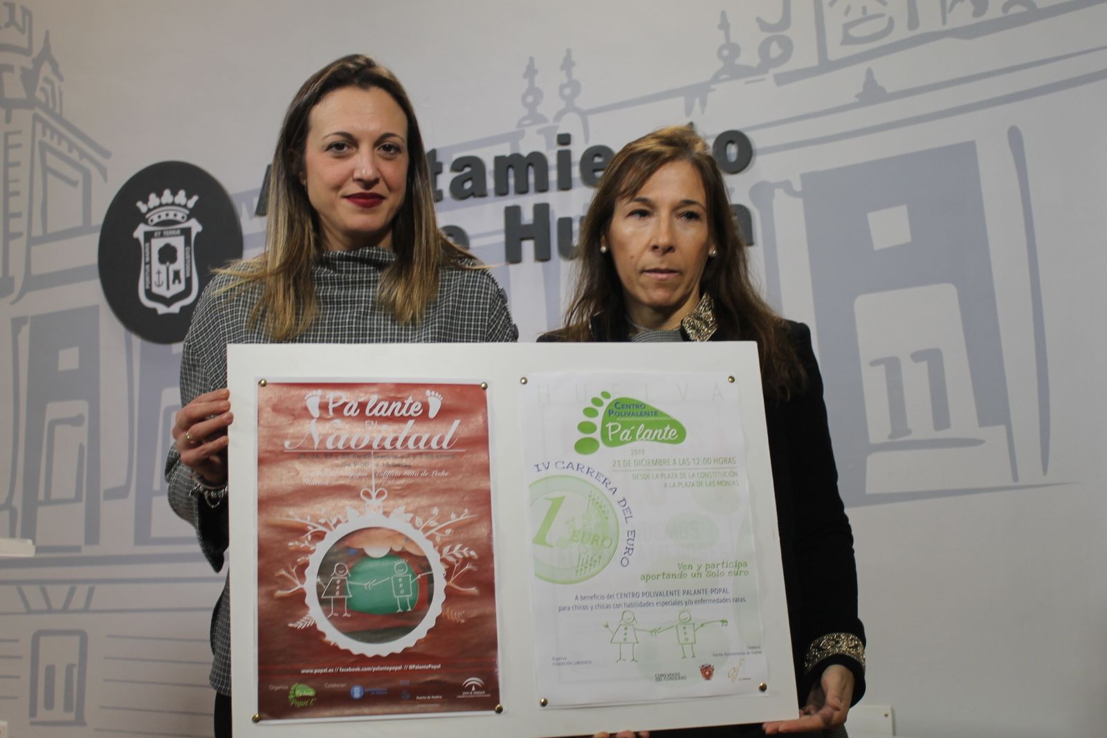 Presentación de la Carrera del Euro y del campamento Pa´lante Navidad.