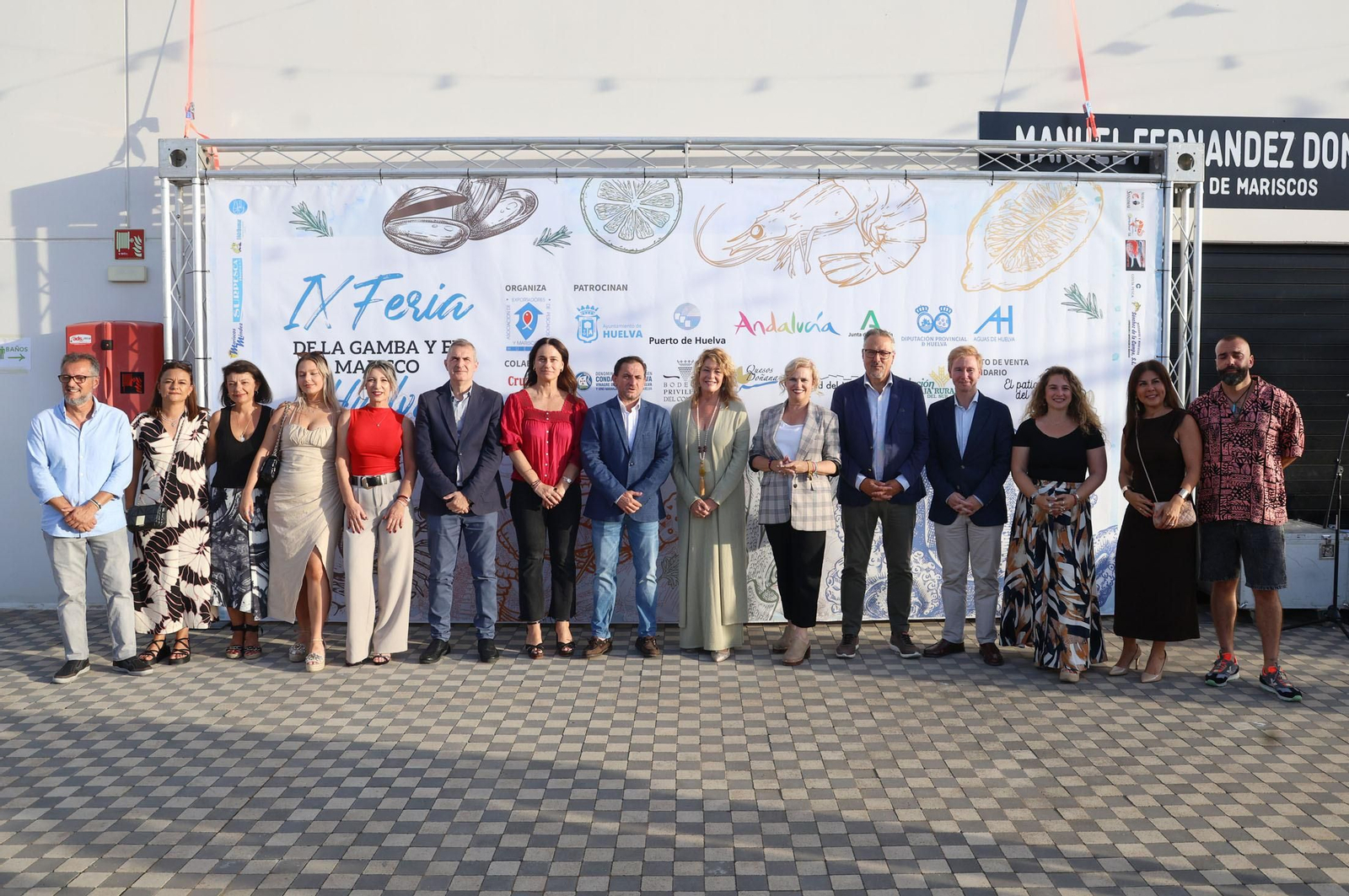 Imágenes de la 'IX Feria de la Gamba y el Marisco' de Huelva