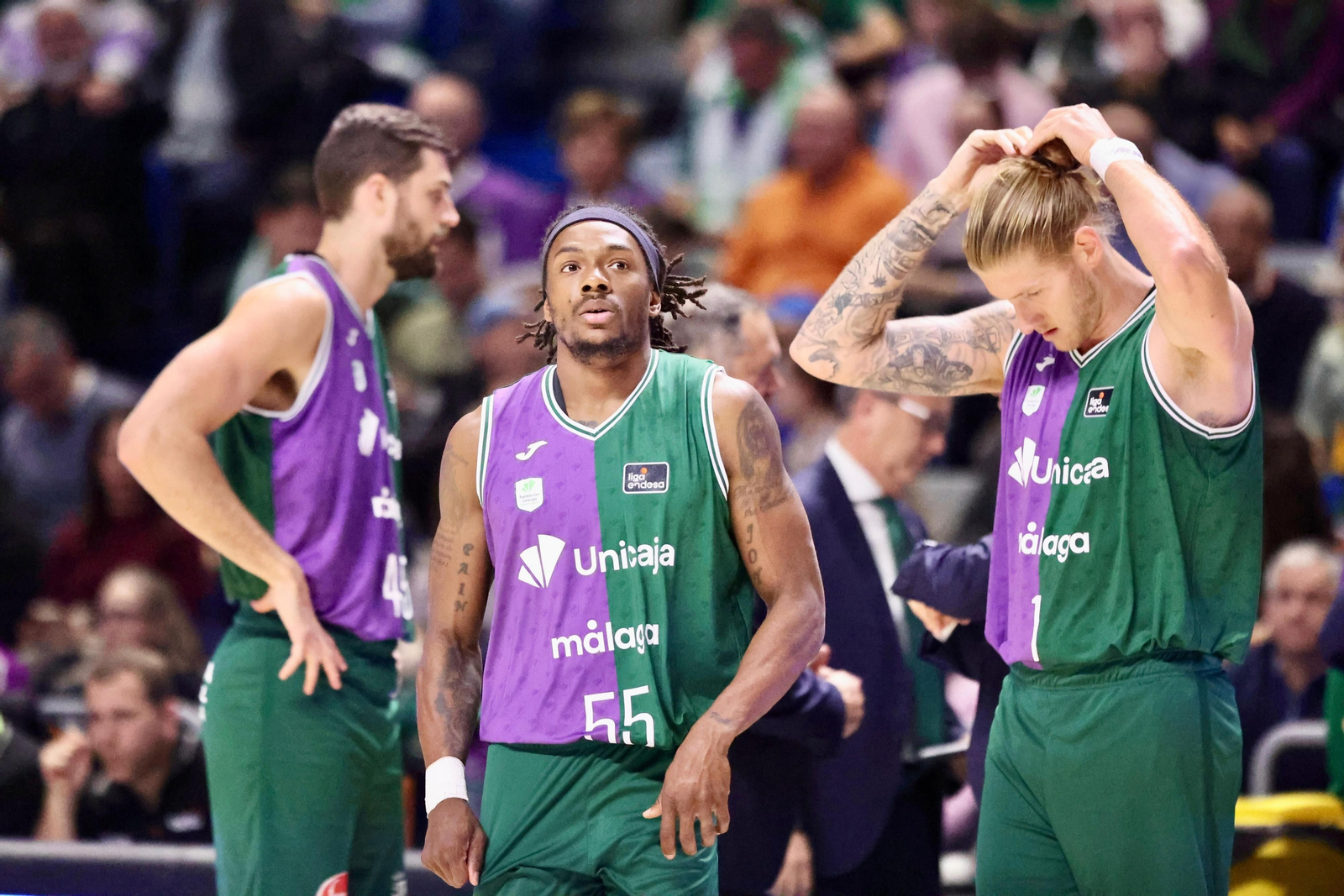 El Unicaja - Surne Bilbao, en fotos