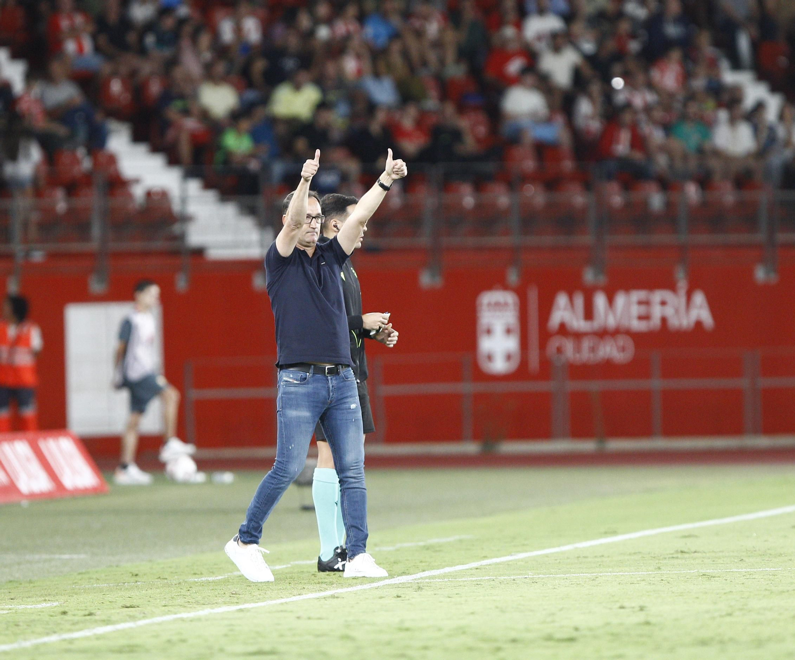 Las imágenes del partido de fútbol U.D. Almería-S.D. Eibar