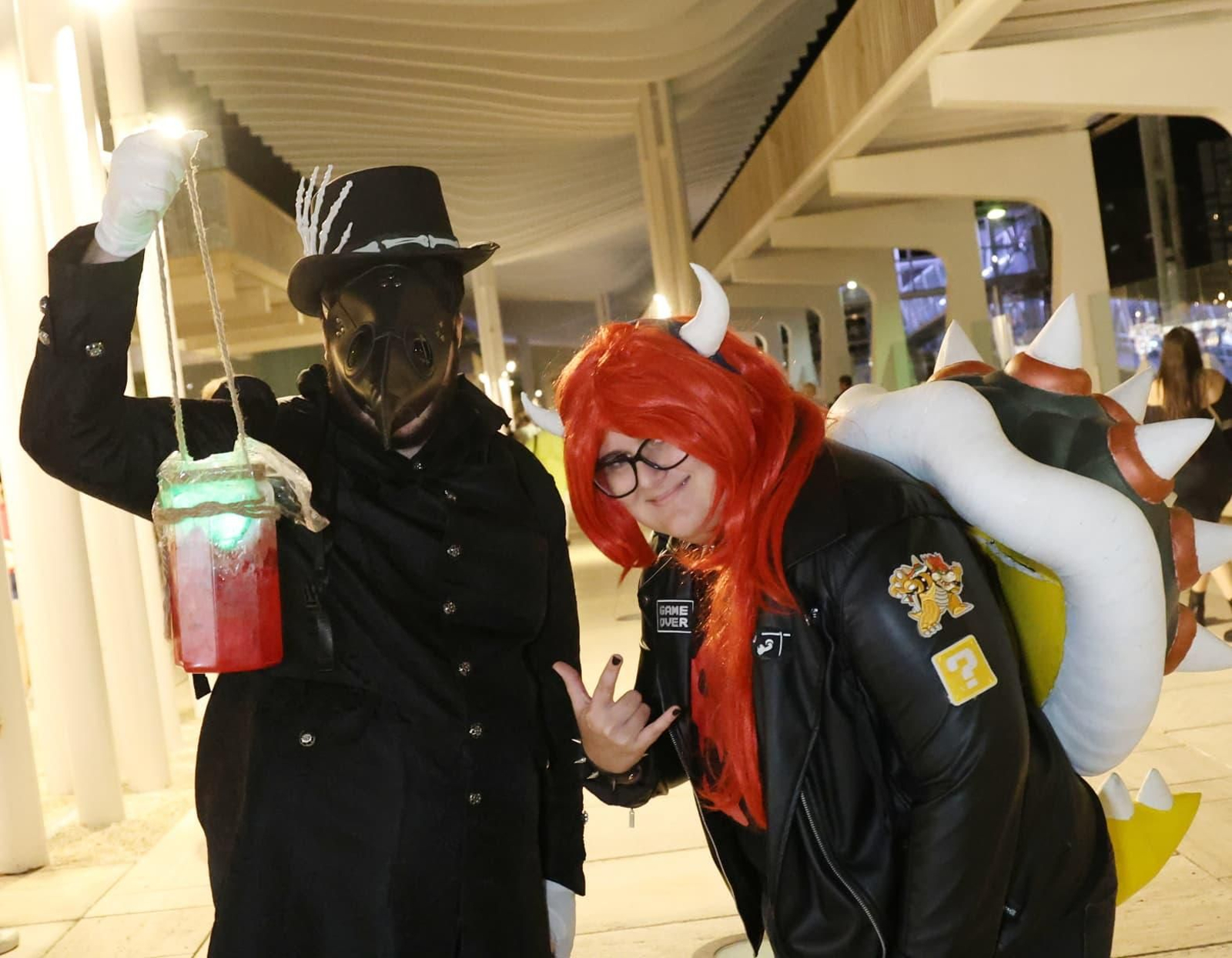 La noche de Halloween en Málaga, en imágenes