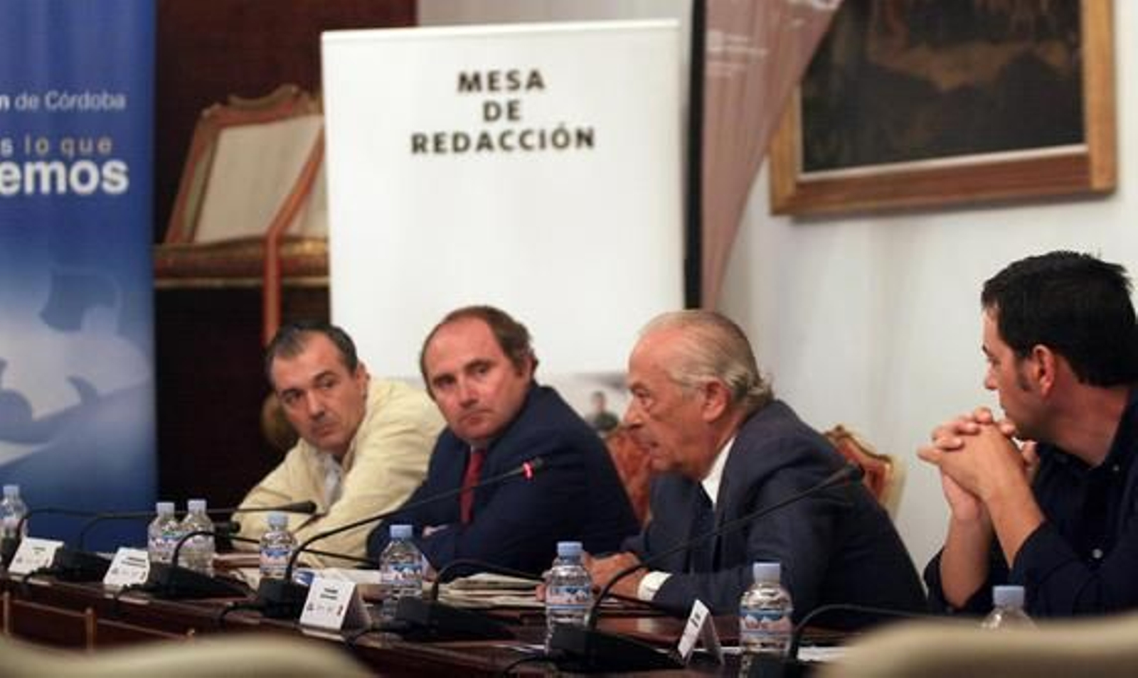 José Luis Varona, Florencio Moreno y Fermín Gallardo.

Foto: Barrionuevo