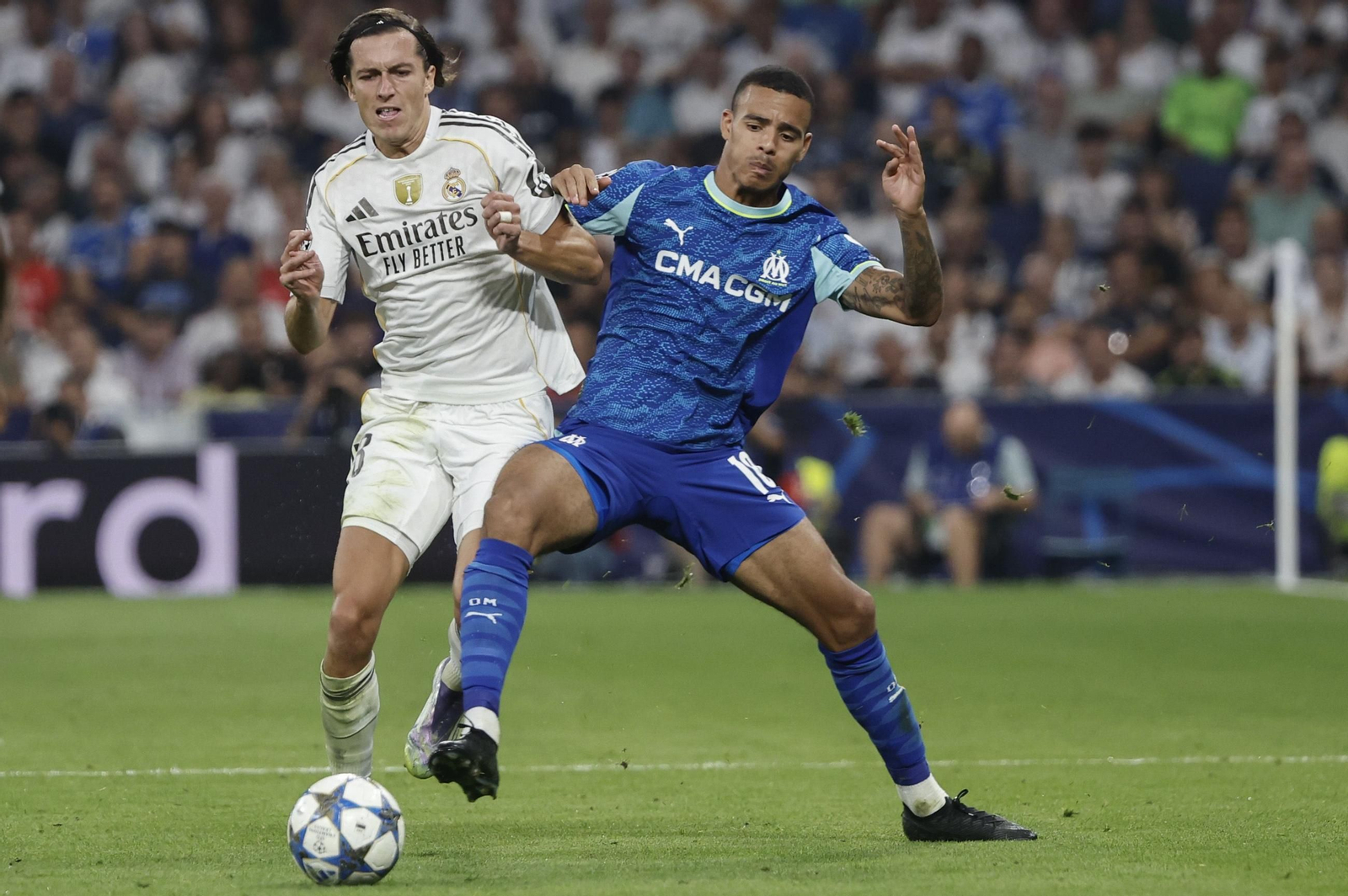 Las mejores fotos del Real Madrid - Olympique