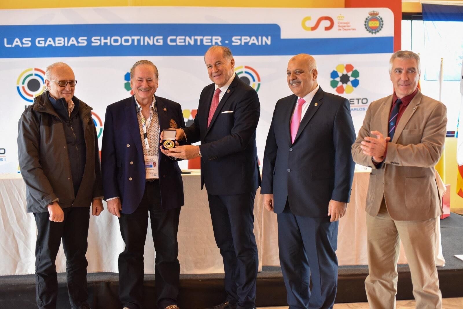 Momento de la presentación de la Copa del Mundo que se celebrará en Las Gabias.