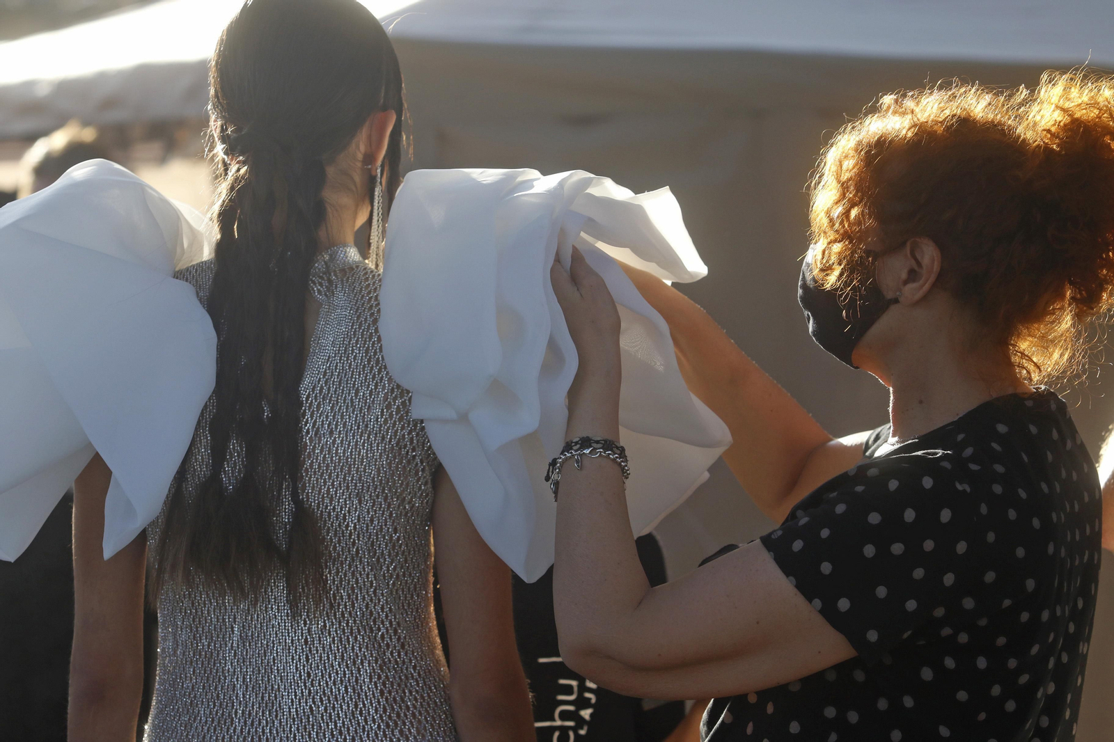El desfile de Juana Martín en Medina Azahara, en fotografías