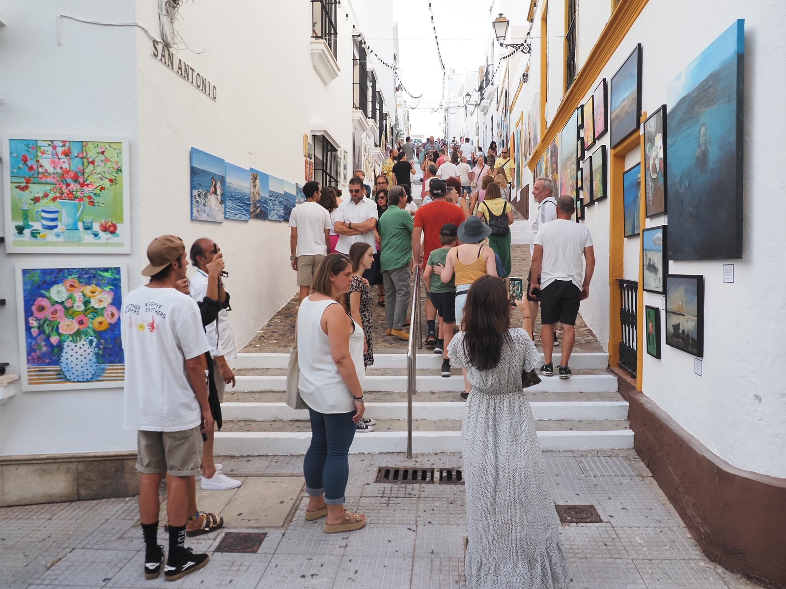 'Un paseo por el arte' en Ayamonte: las mejores imágenes