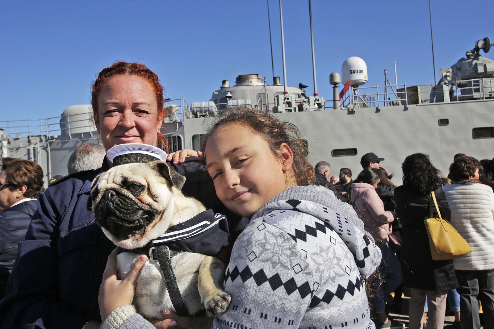 Las mejores imágenes del regreso de la fragata 'Canarias'