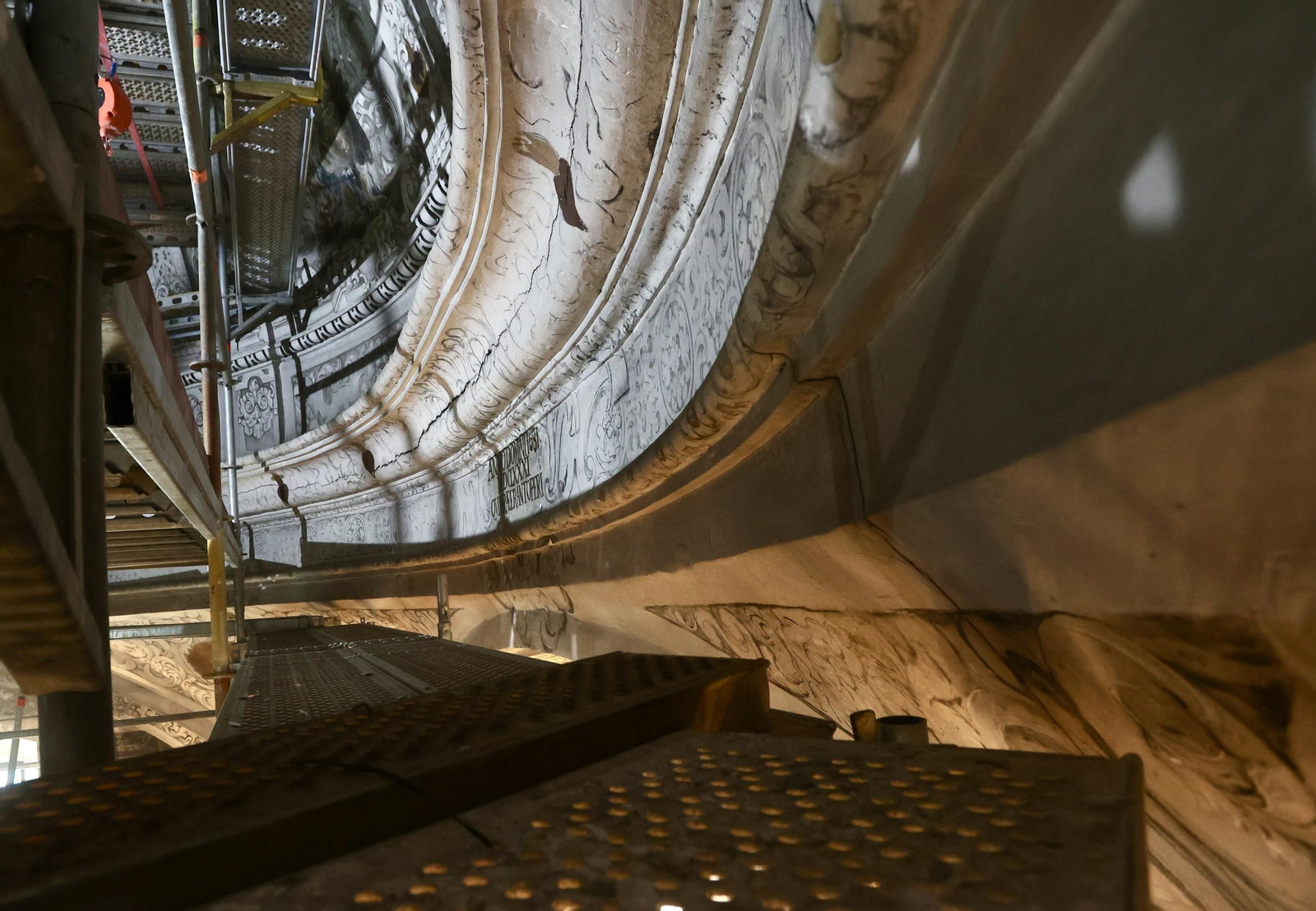 Obras en la Iglesia de La Caridad
