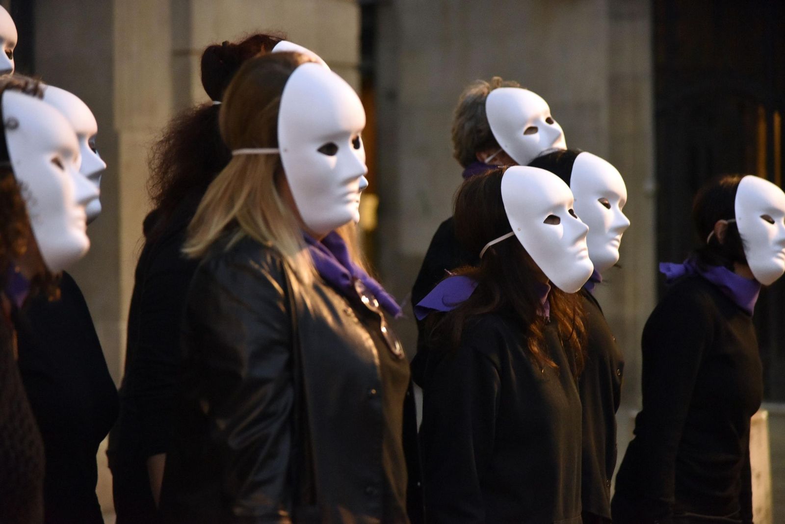Manifestación contra la violencia machista