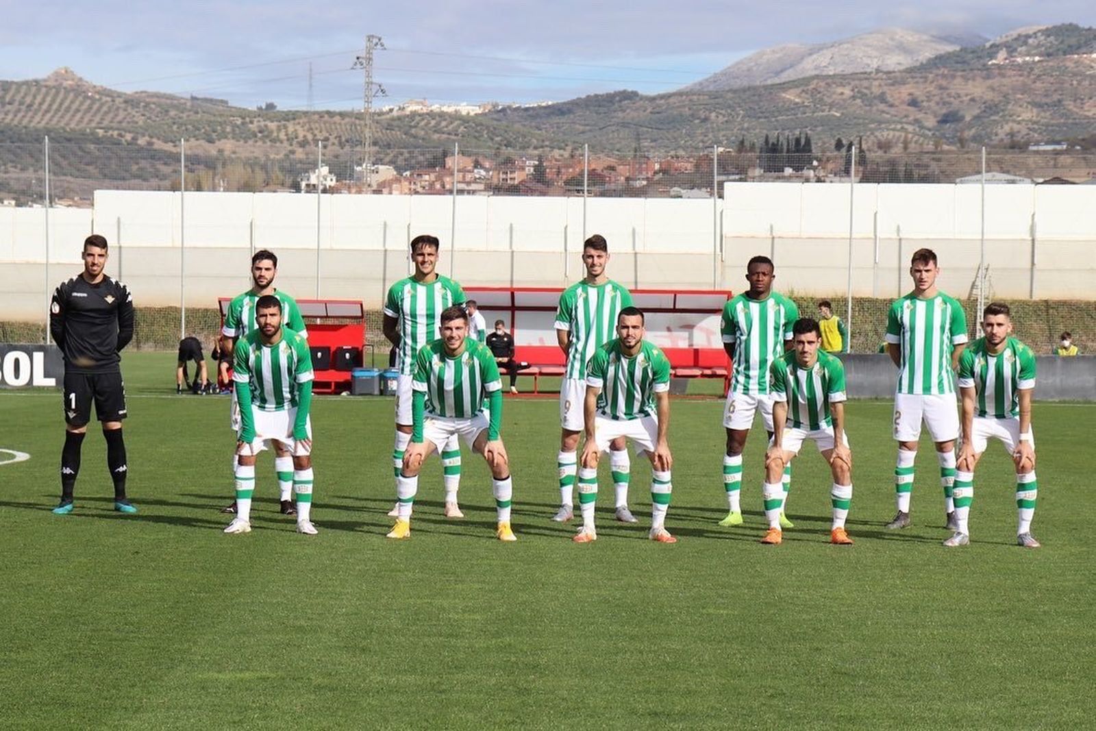 El Betis Deportivo, en su último partido ante el Recreativo Granada.