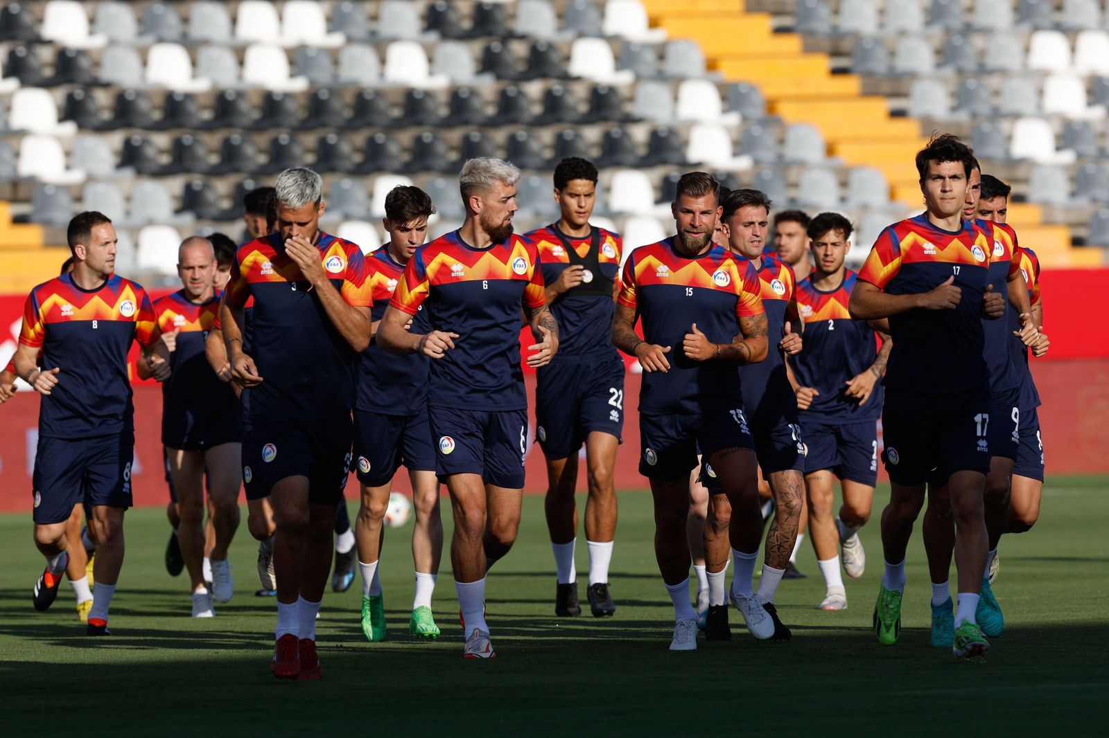 La selección en Badajoz